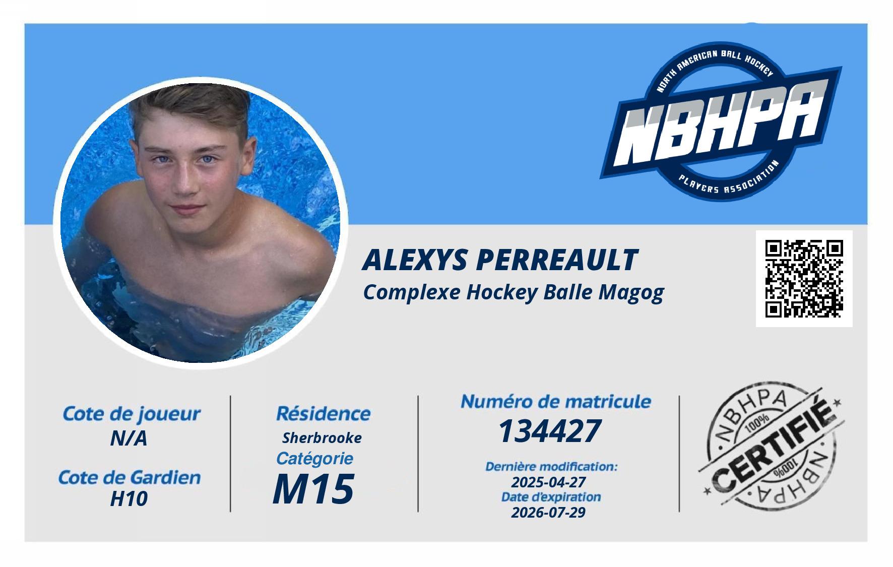 Alexys Perreault 