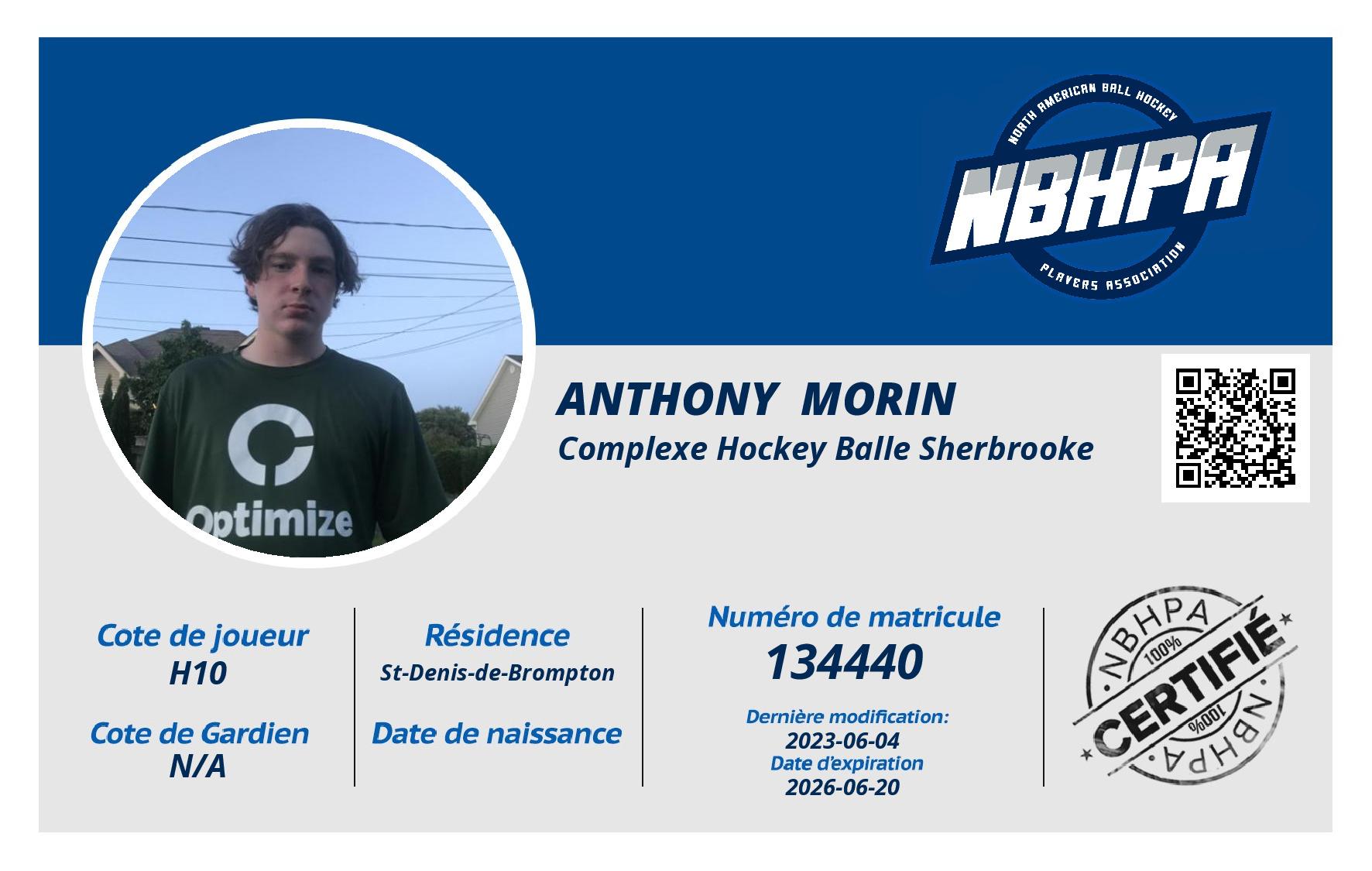 Anthony  Morin
