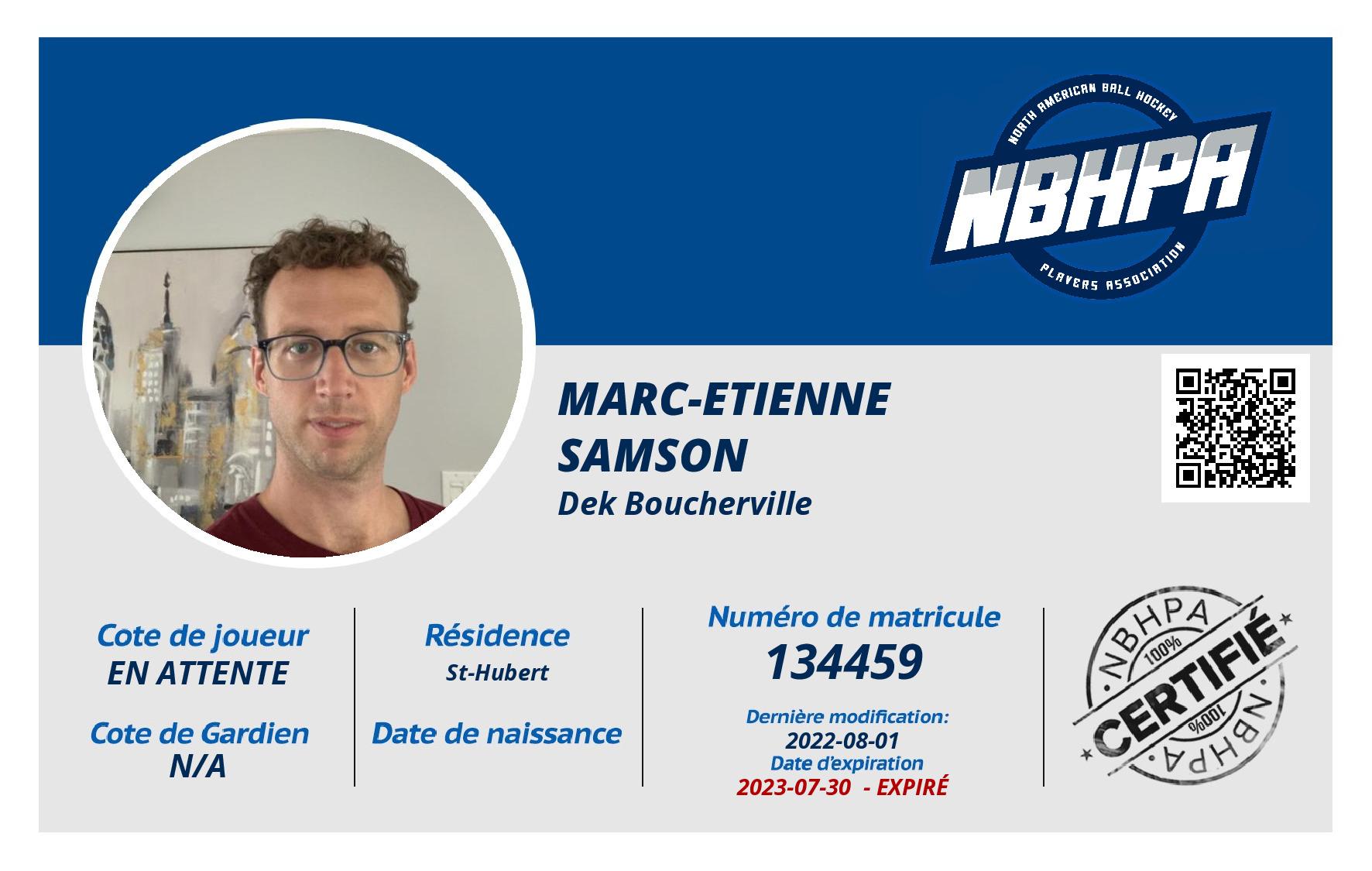 Marc-Etienne Samson