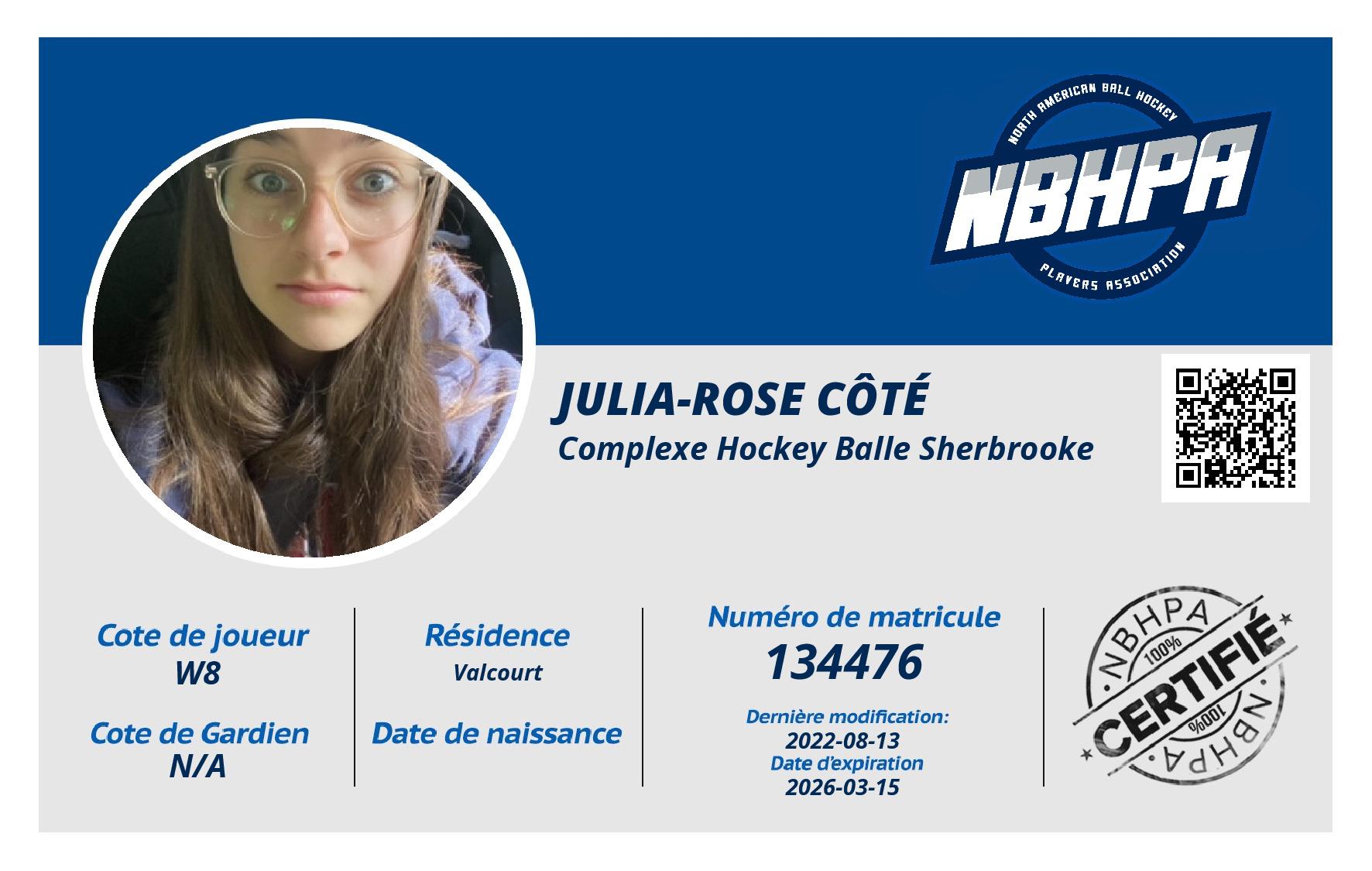 Julia-Rose Côté