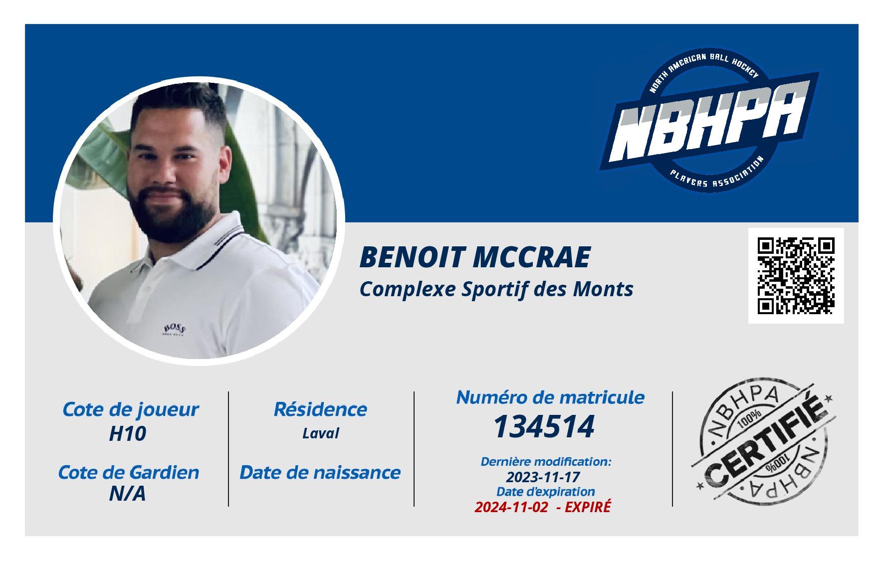 Benoit Mccrae