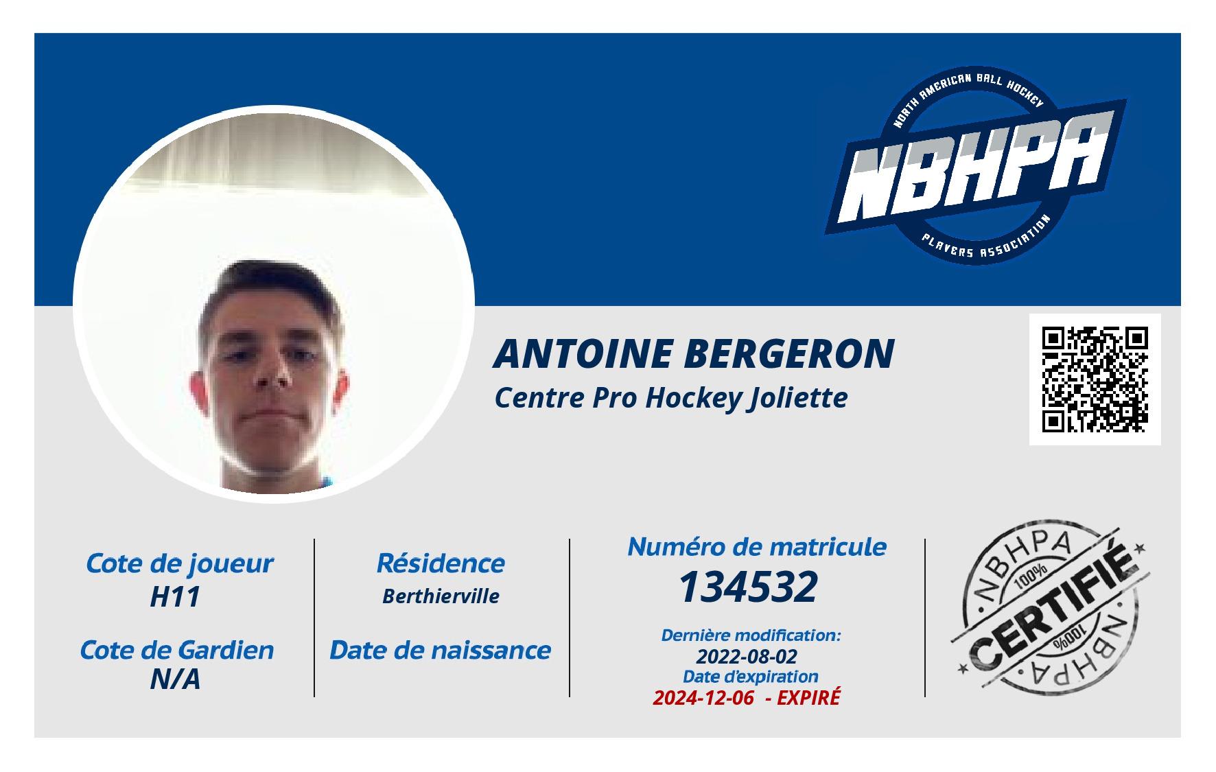 Antoine Bergeron