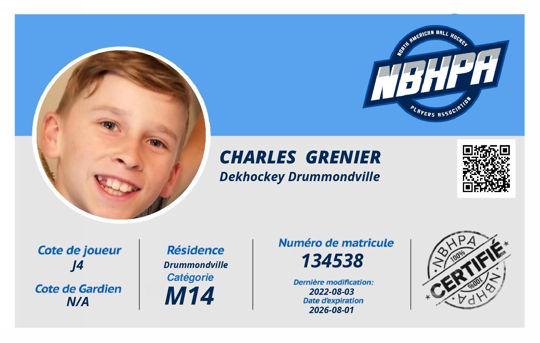 Charles  Grenier 