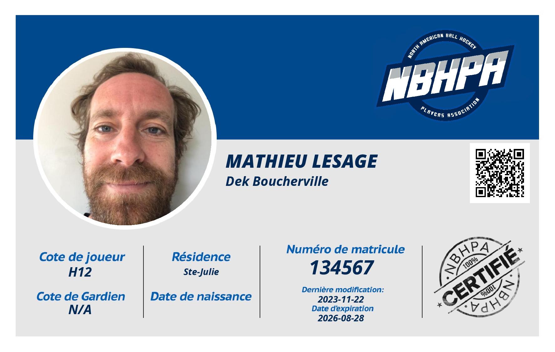 Mathieu Lesage