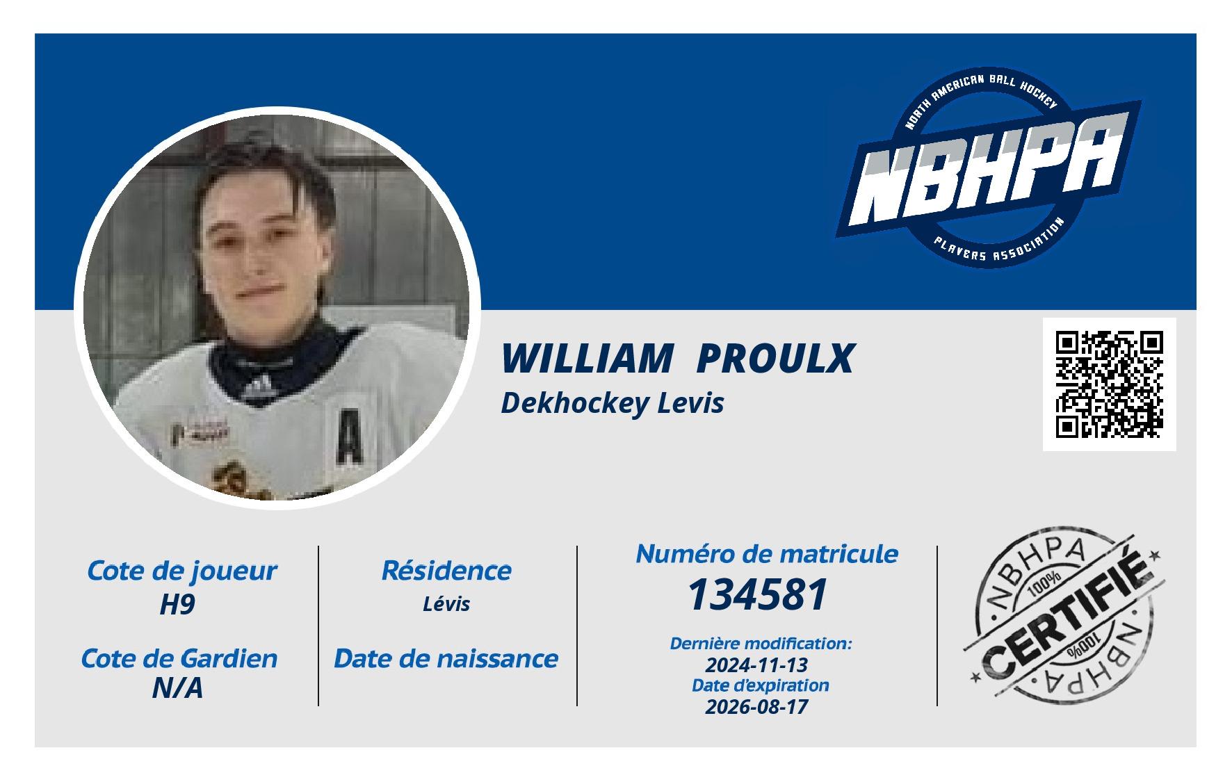 William  Proulx