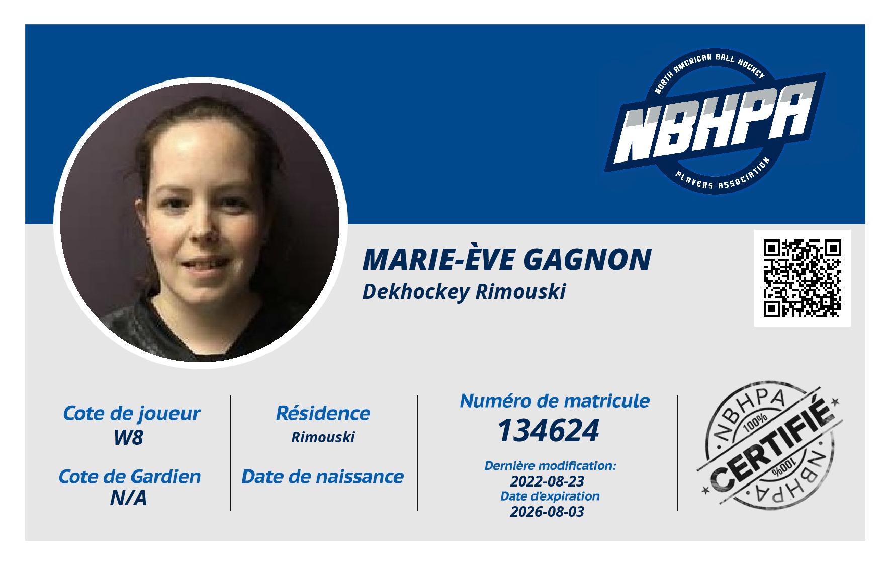 Marie-Ève Gagnon