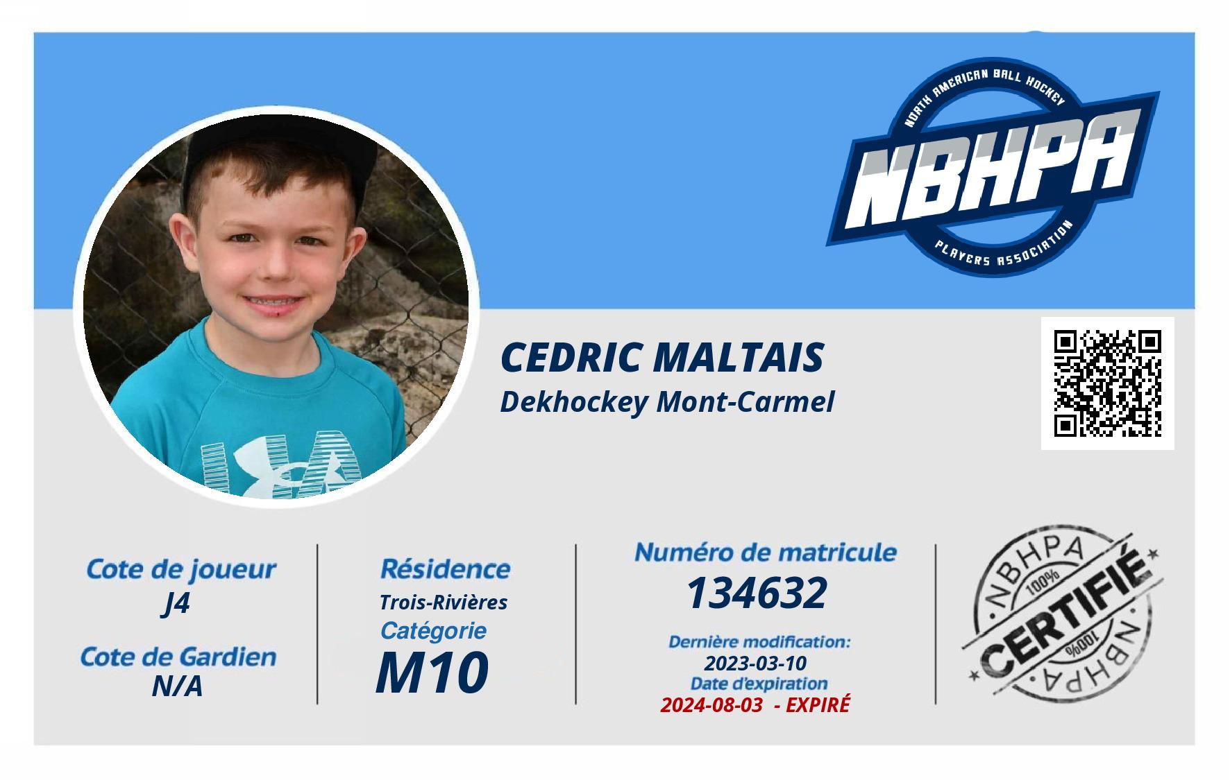 Cedric Maltais