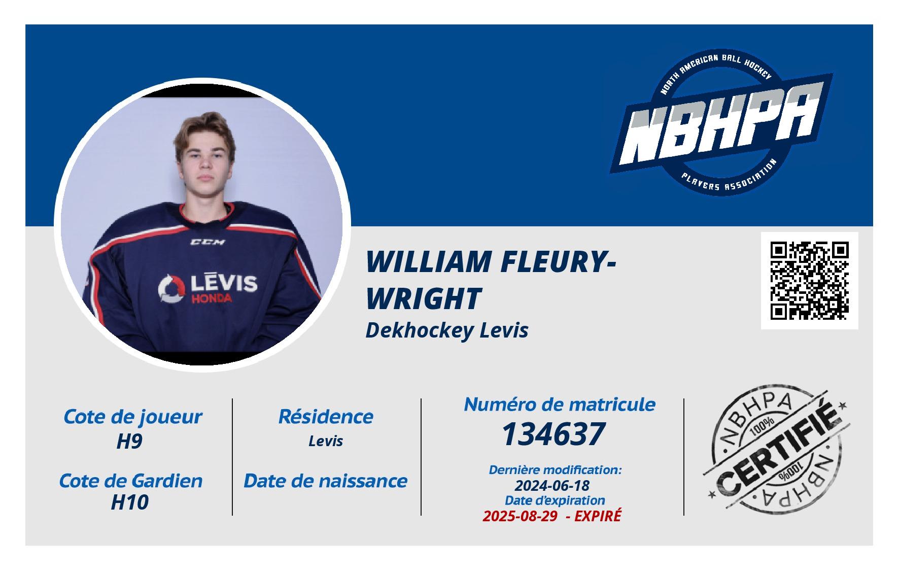 William Fleury-Wright