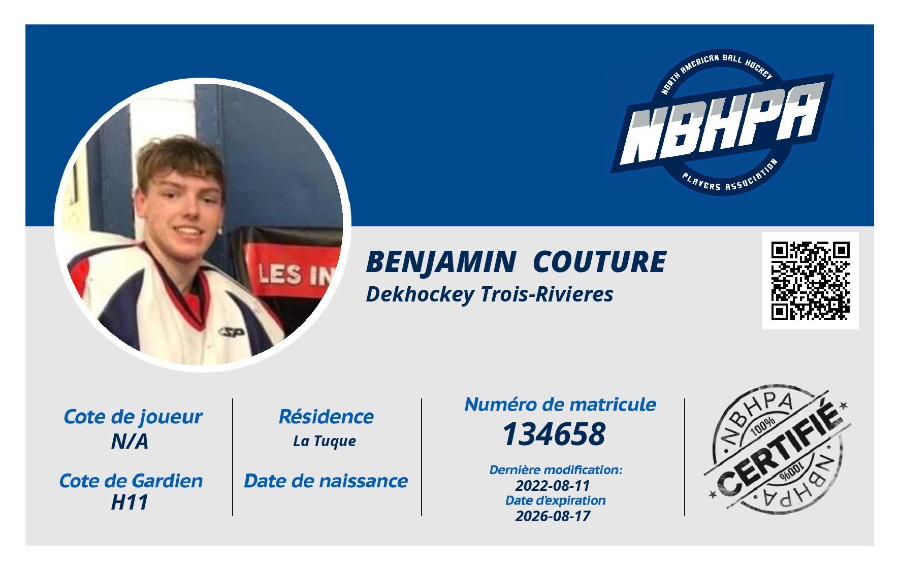 Benjamin  Couture