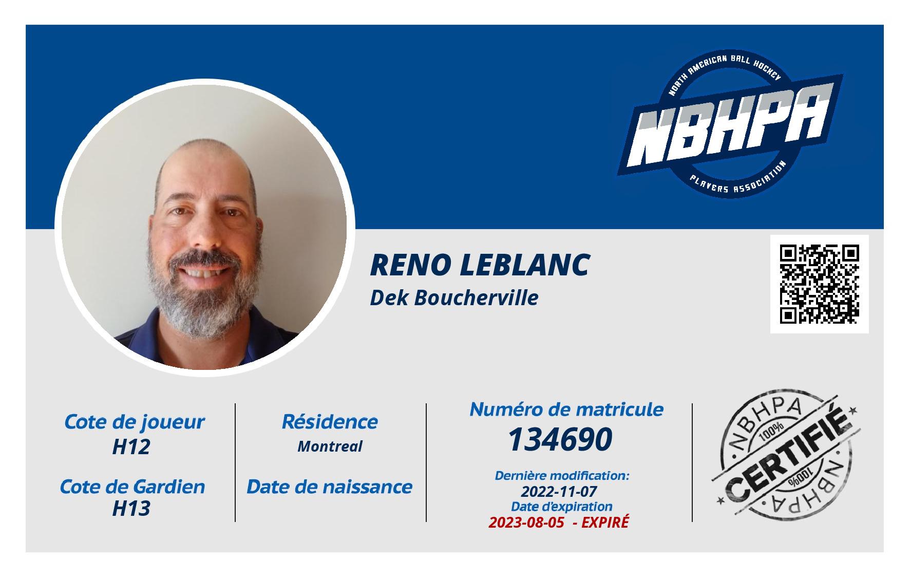 Reno Leblanc