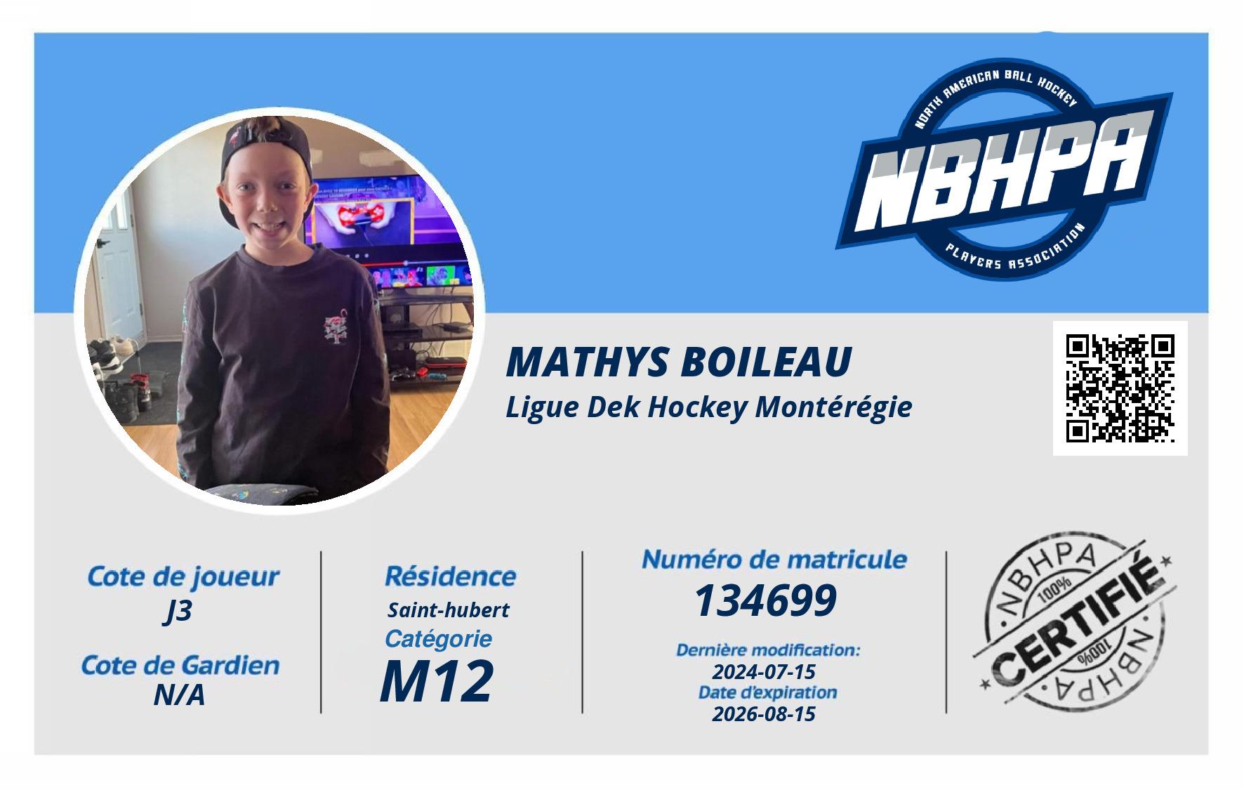 Mathys Boileau