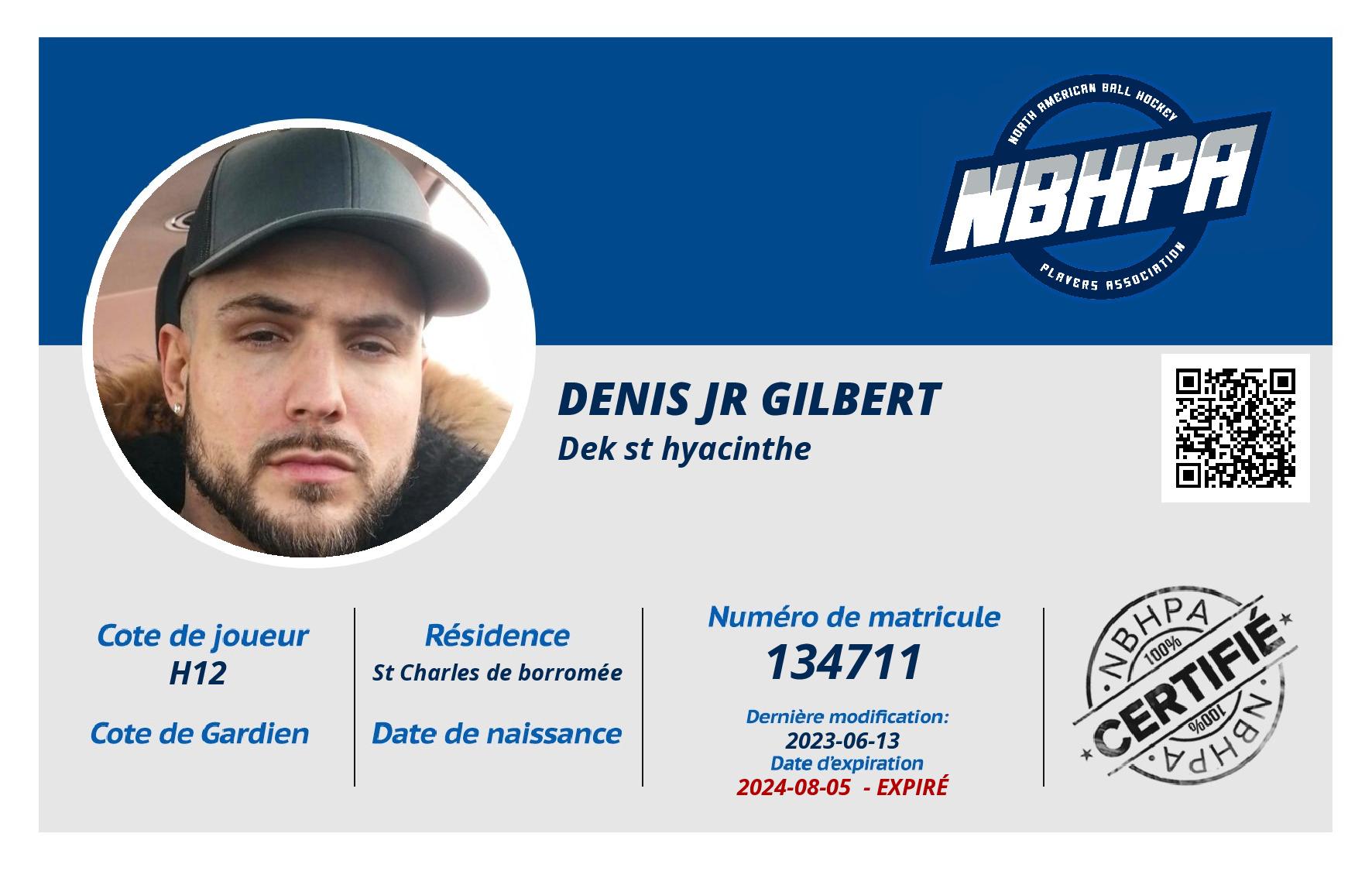 Denis jr Gilbert