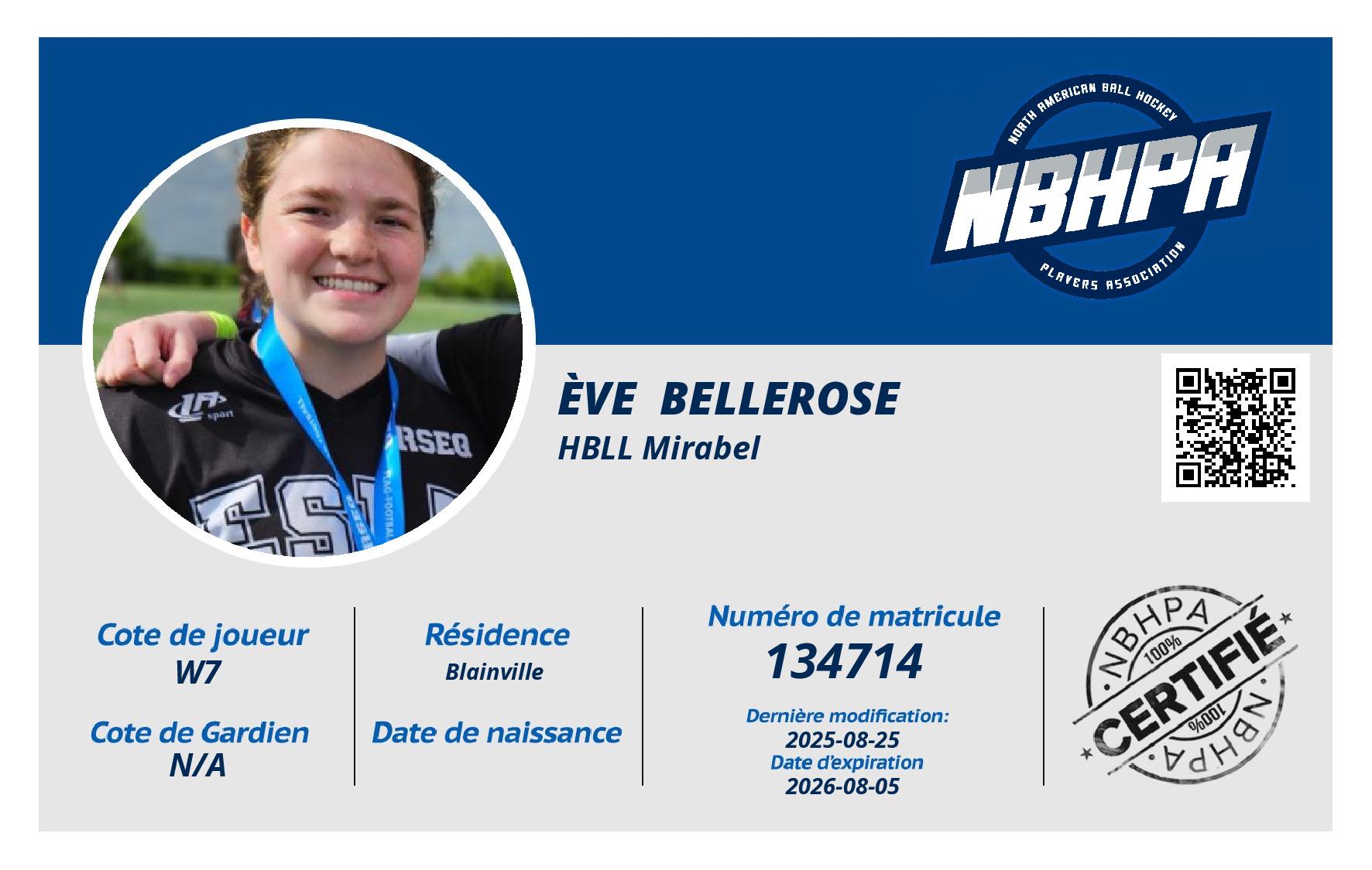 Ève  Bellerose 