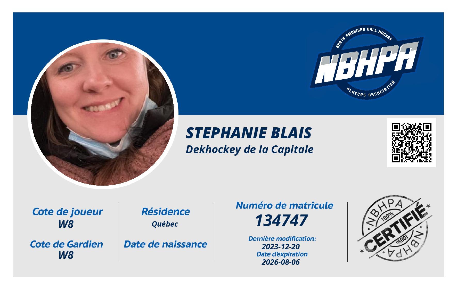 Stephanie Blais
