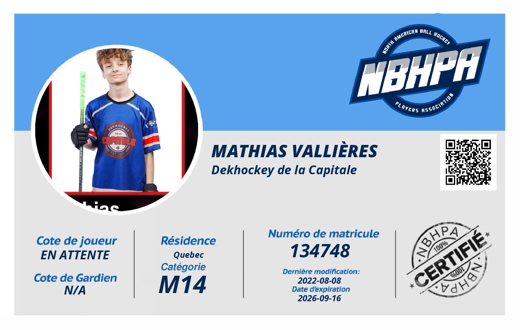Mathias Vallières 