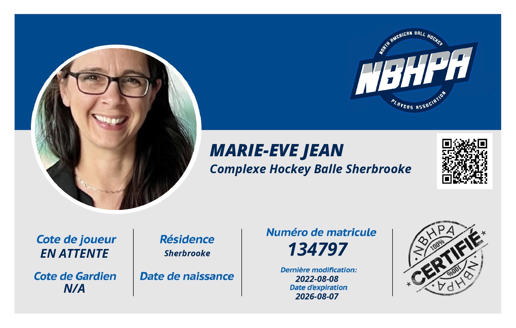 Marie-Eve Jean