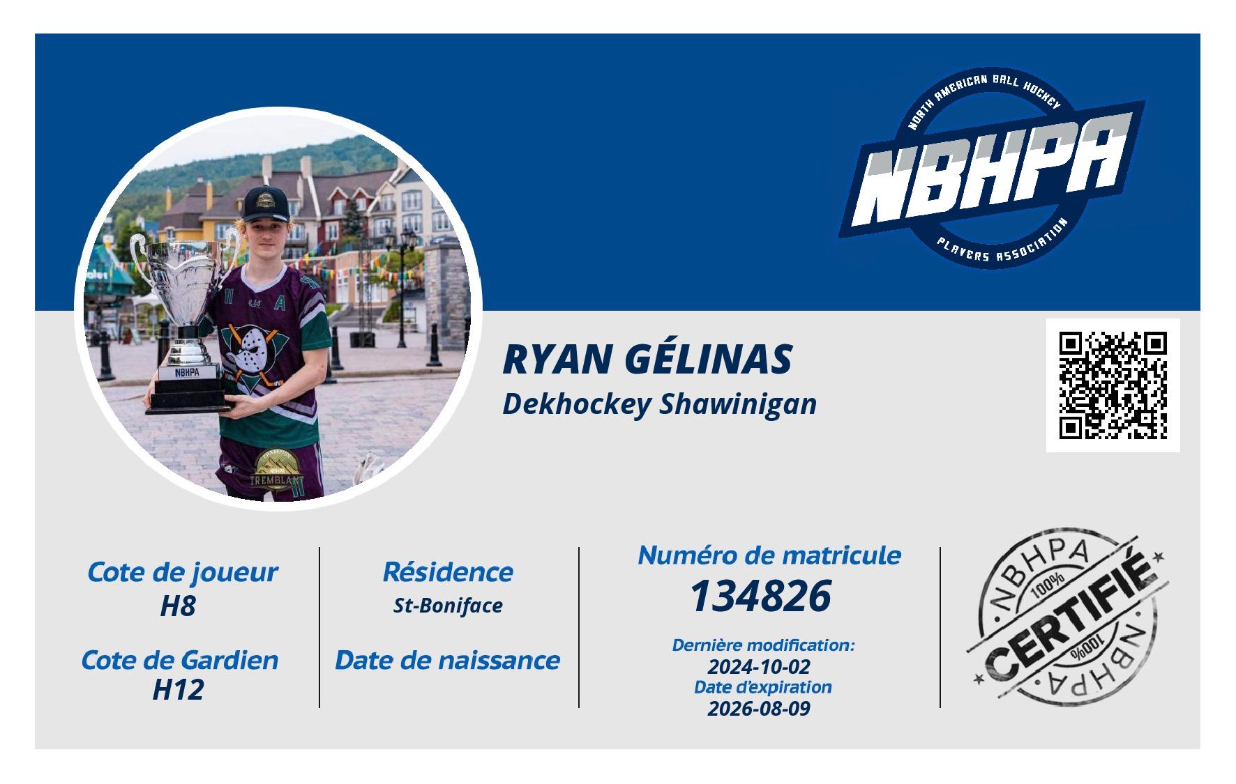 Ryan Gélinas