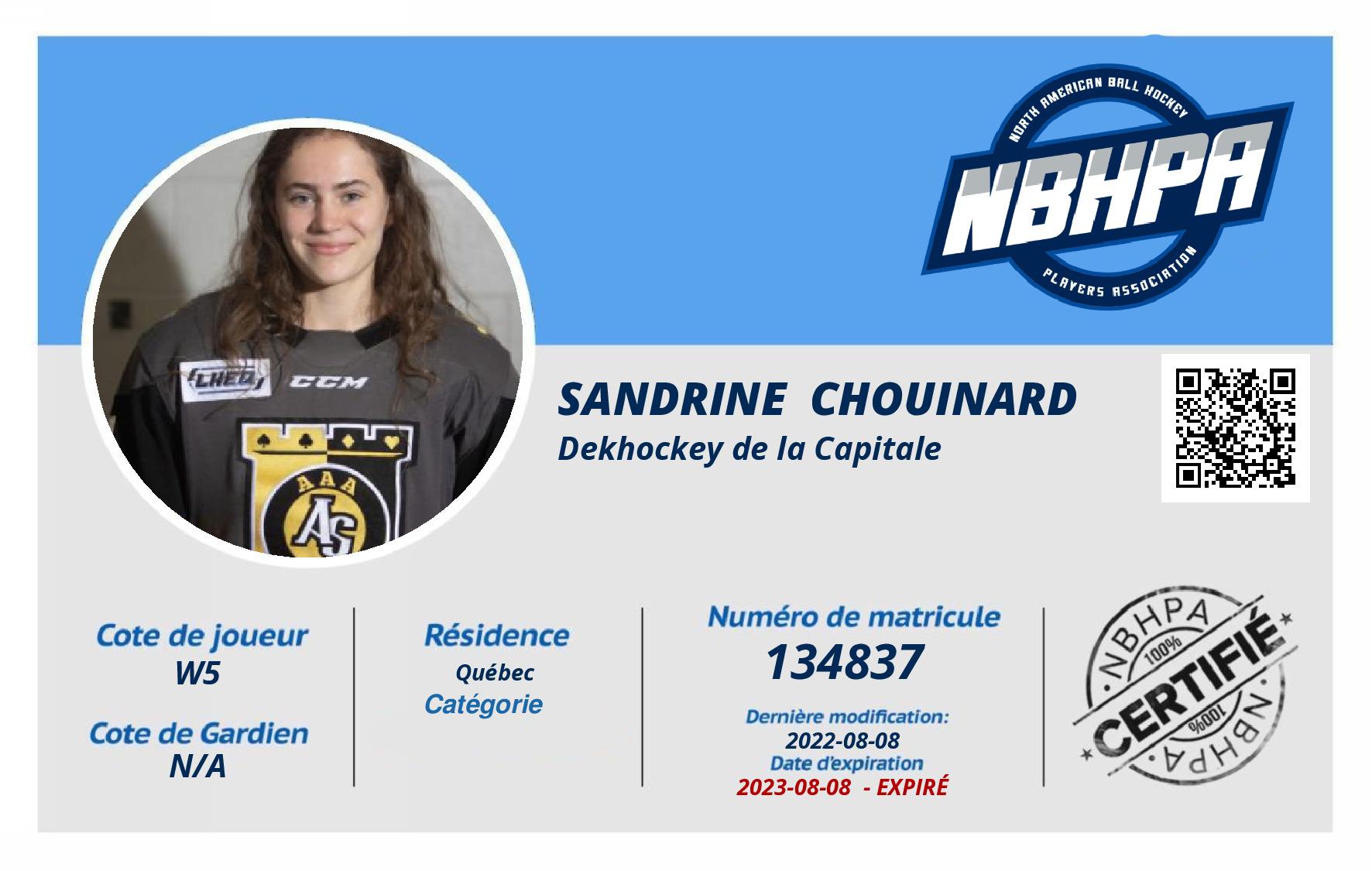 Sandrine  Chouinard 