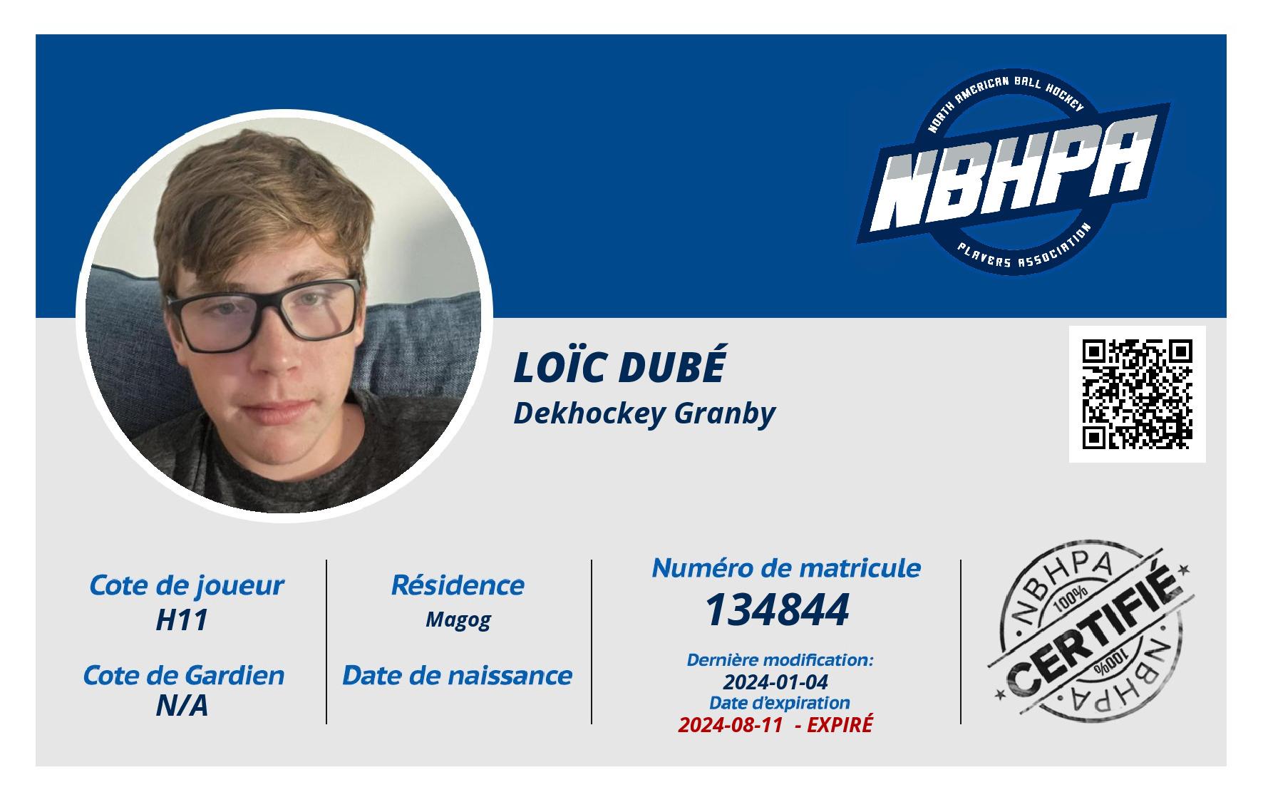 Loïc Dubé