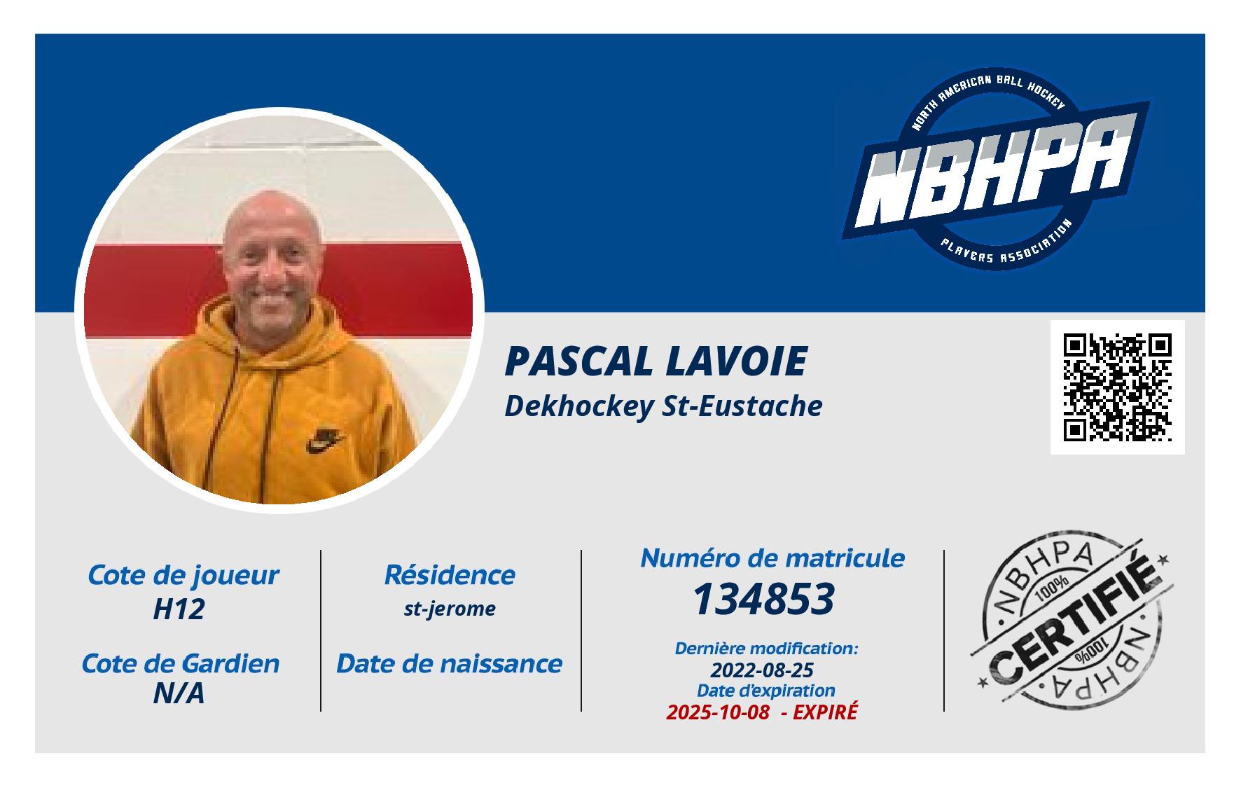 Pascal Lavoie