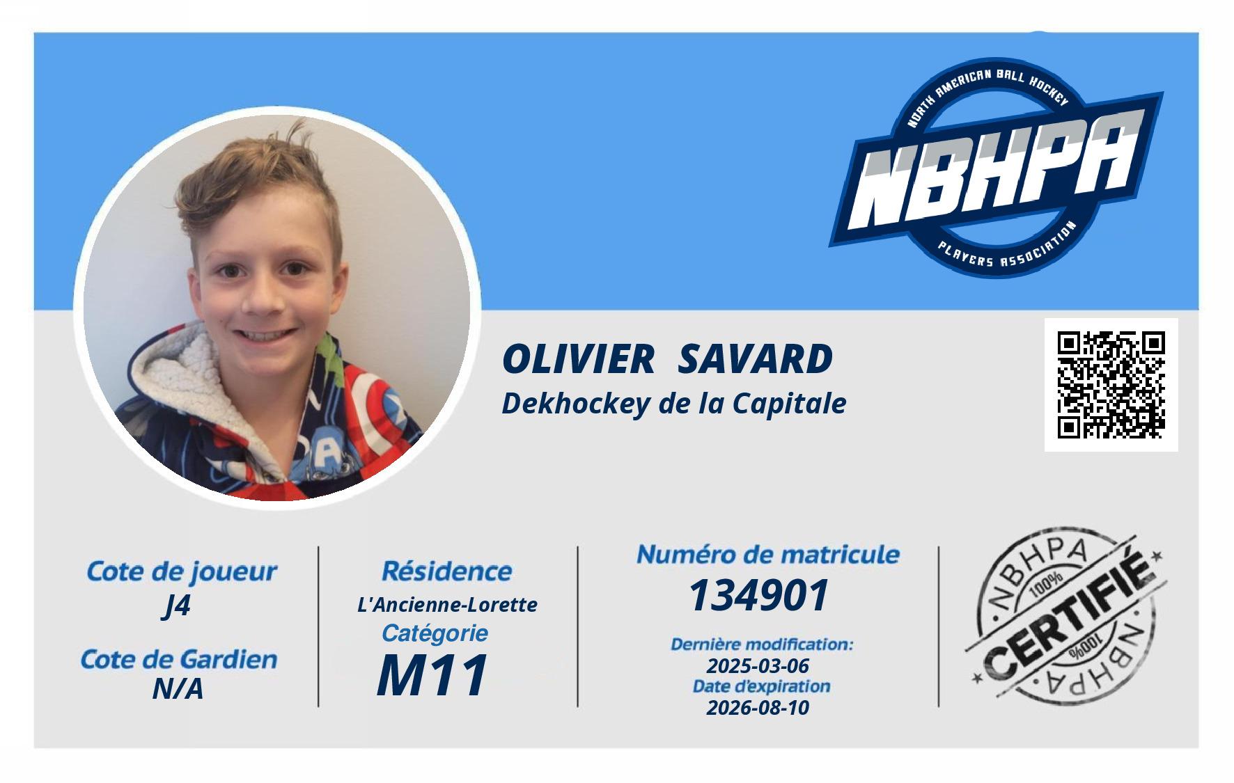 Olivier  Savard