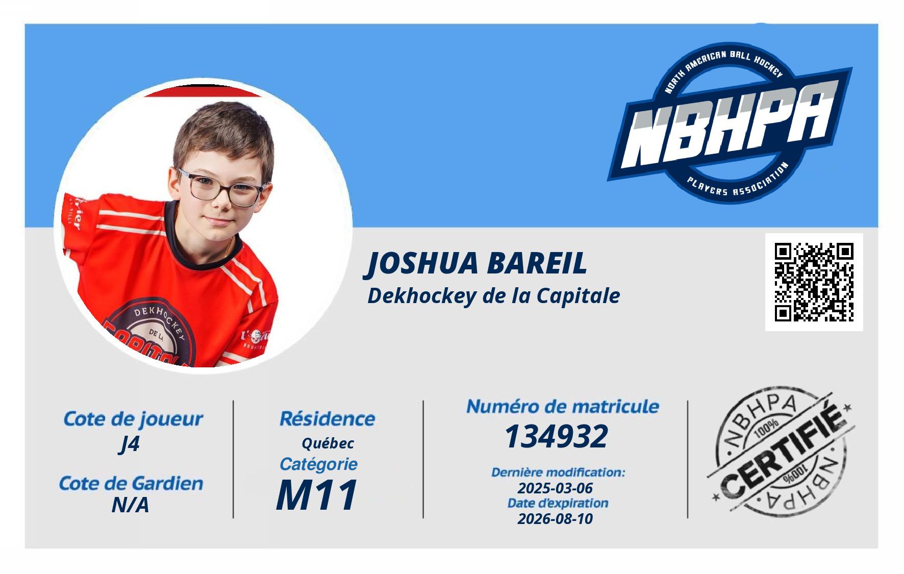 Joshua Bareil