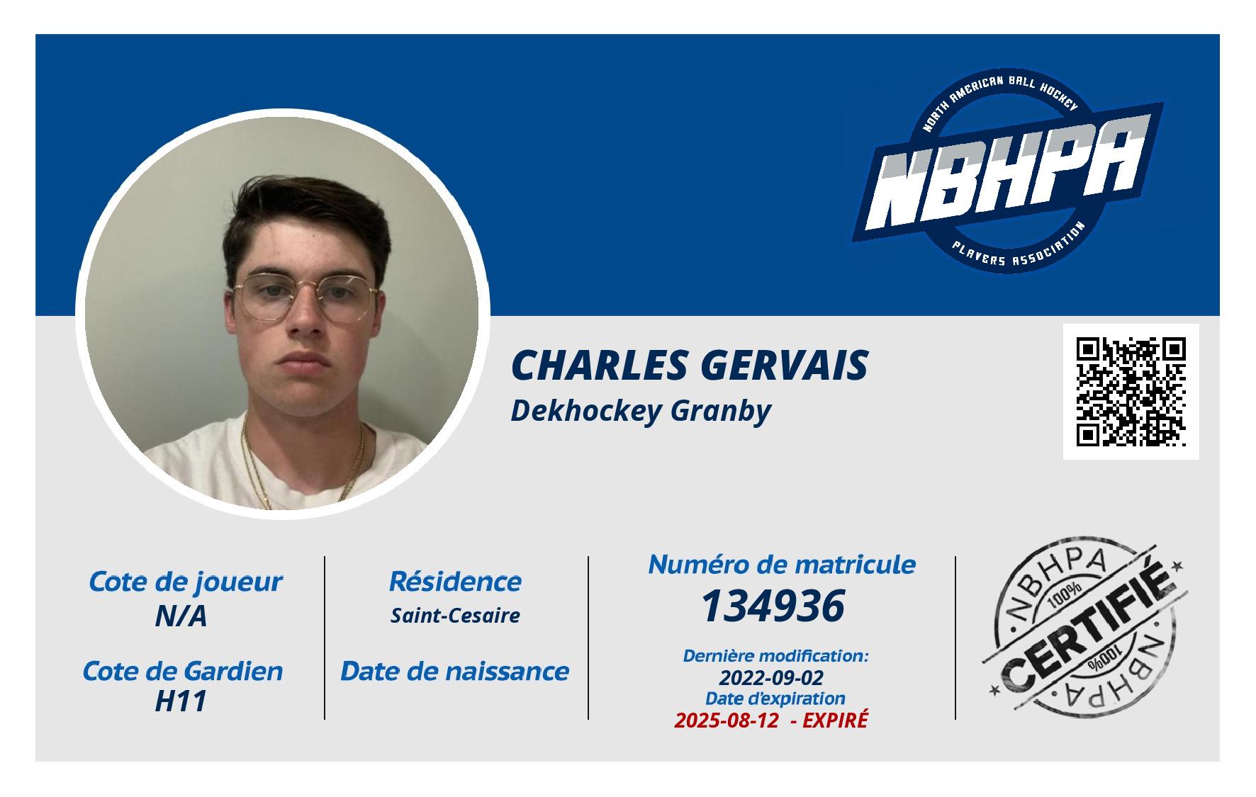 Charles Gervais