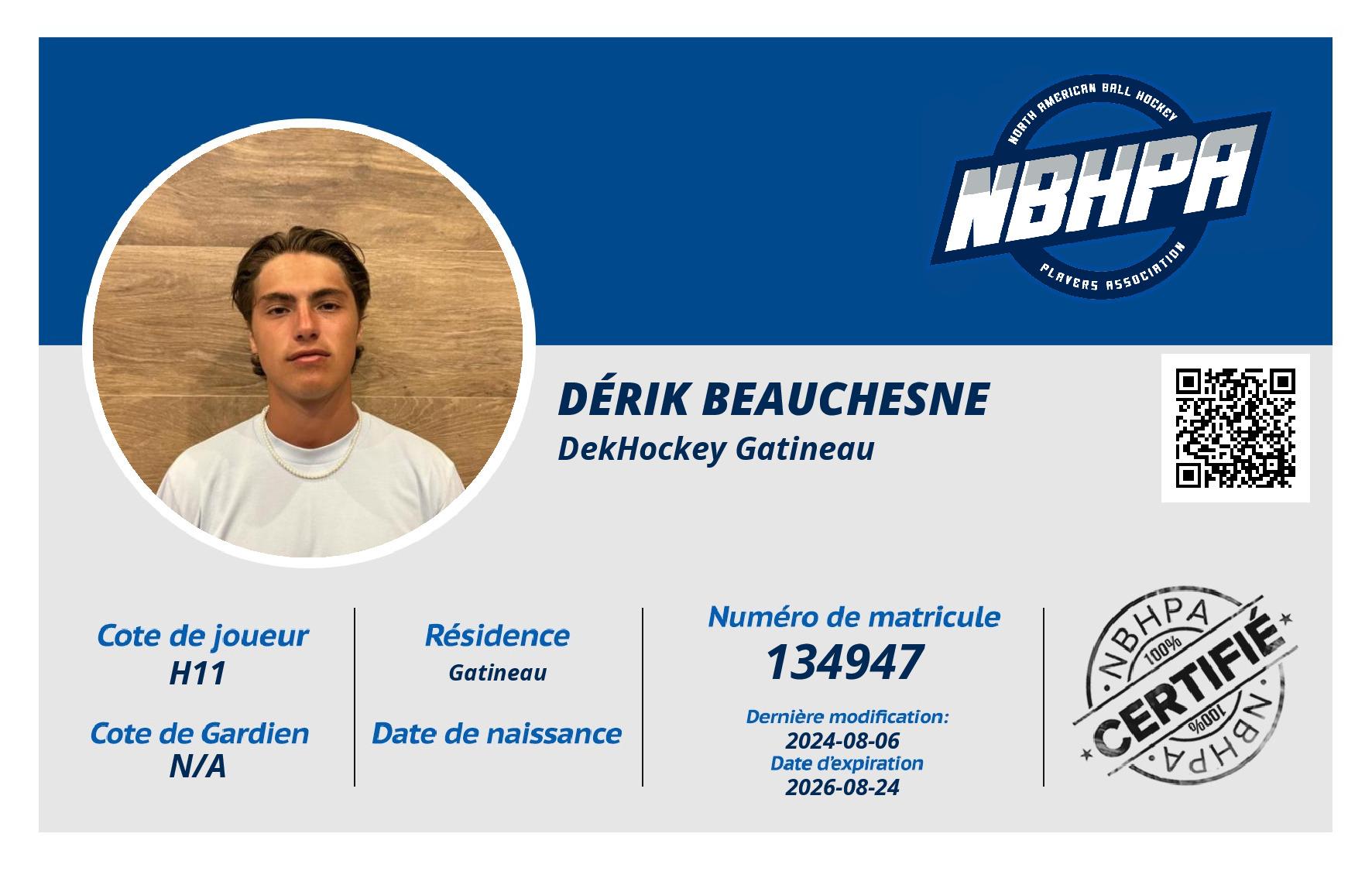 Dérik Beauchesne
