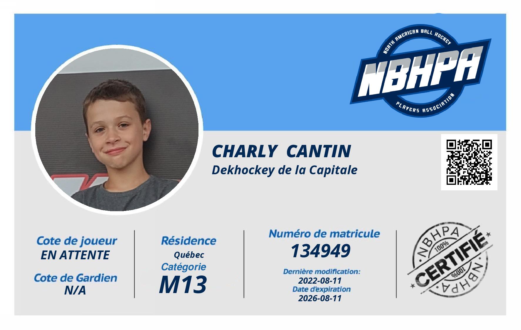 Charly  Cantin