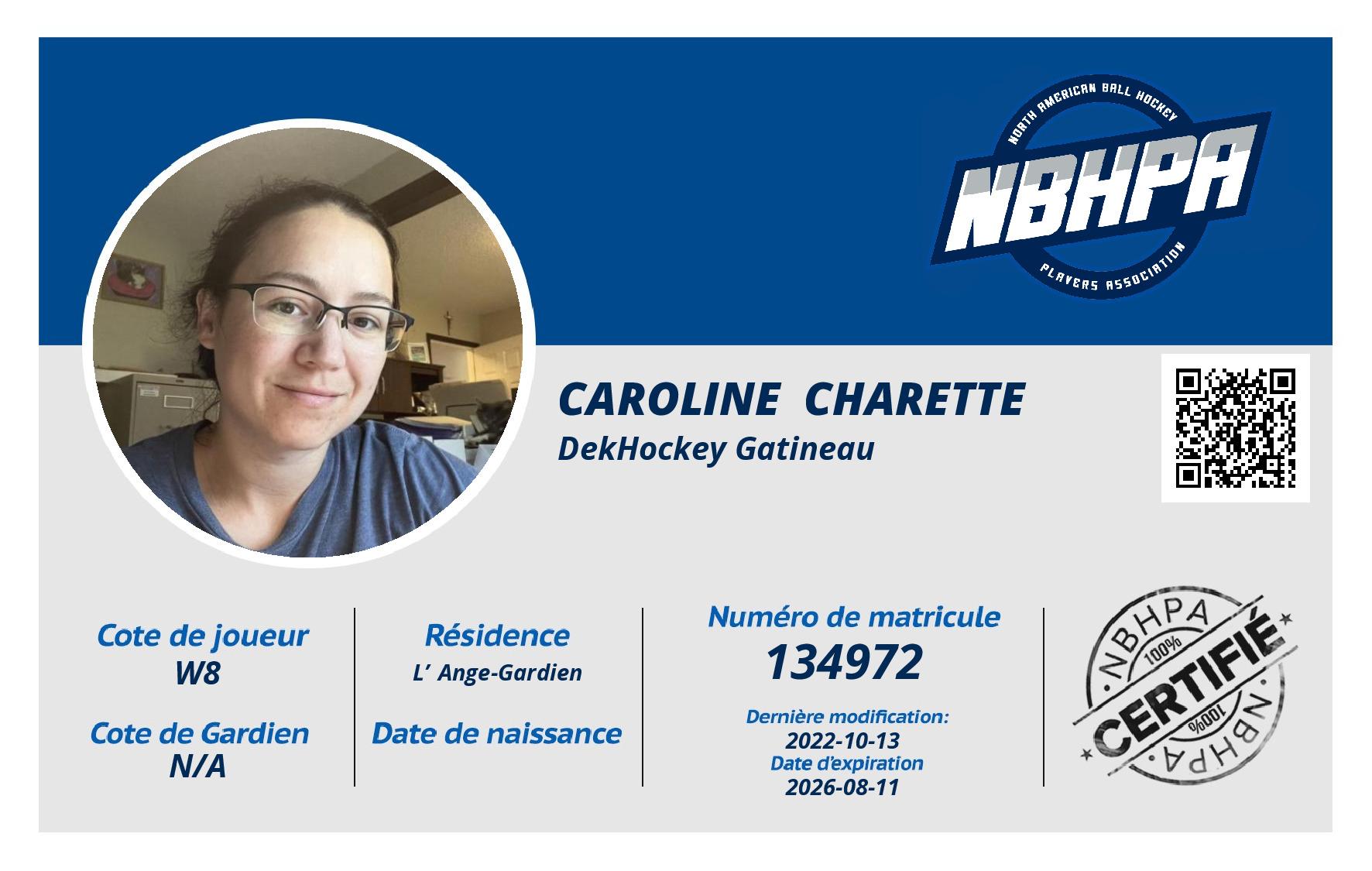 Caroline  Charette