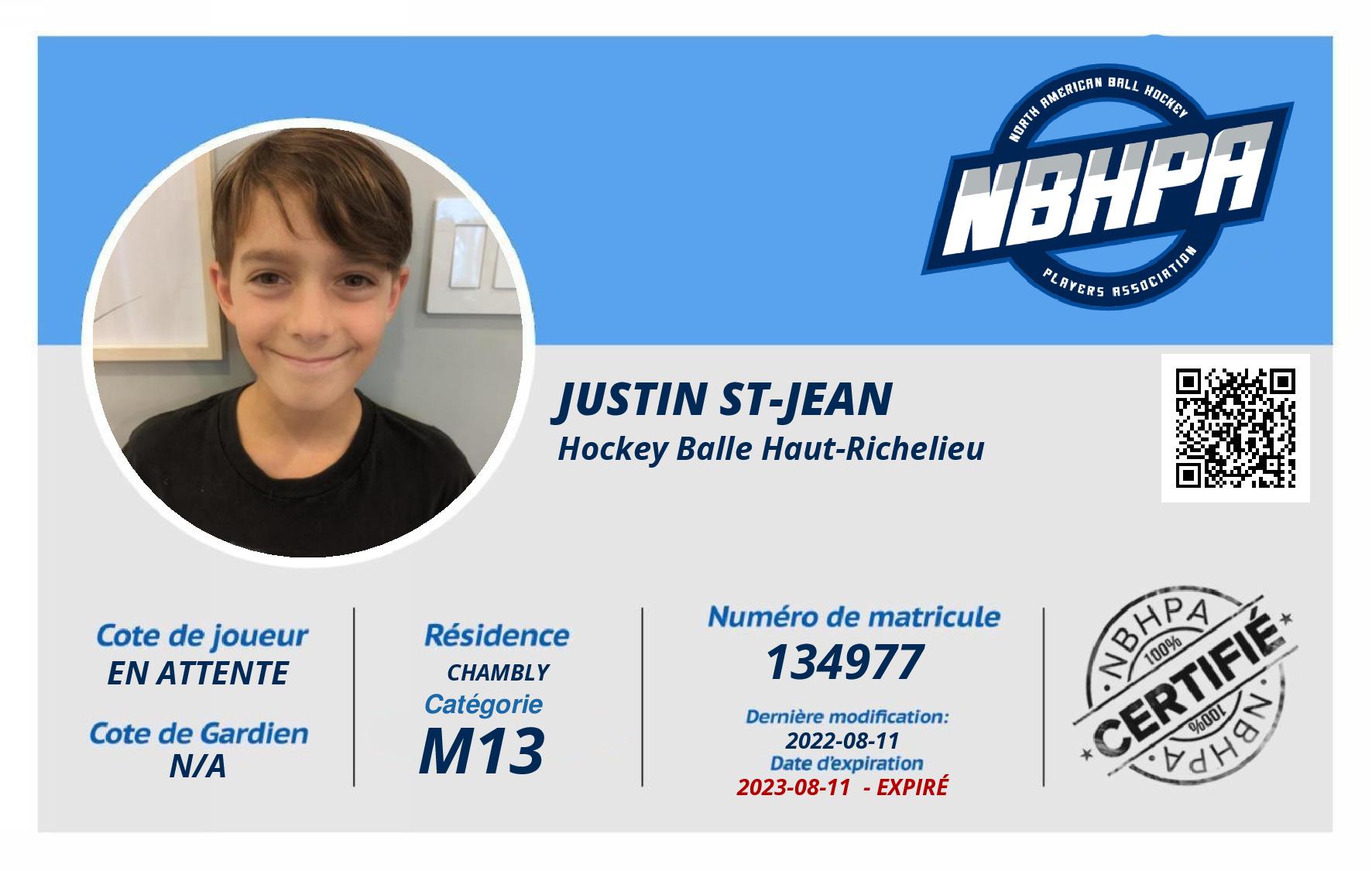 Justin St-Jean