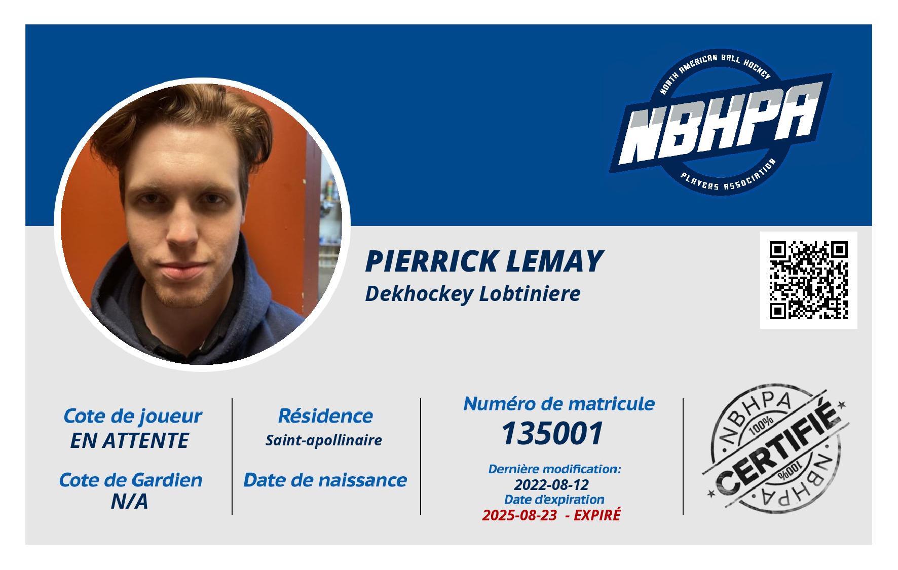 Pierrick Lemay