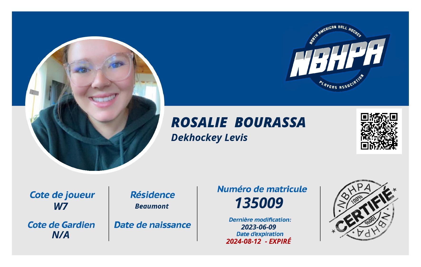 Rosalie  Bourassa