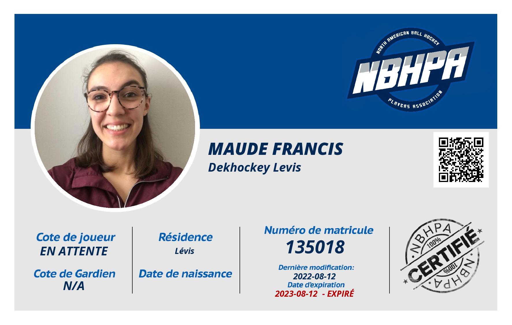 Maude Francis