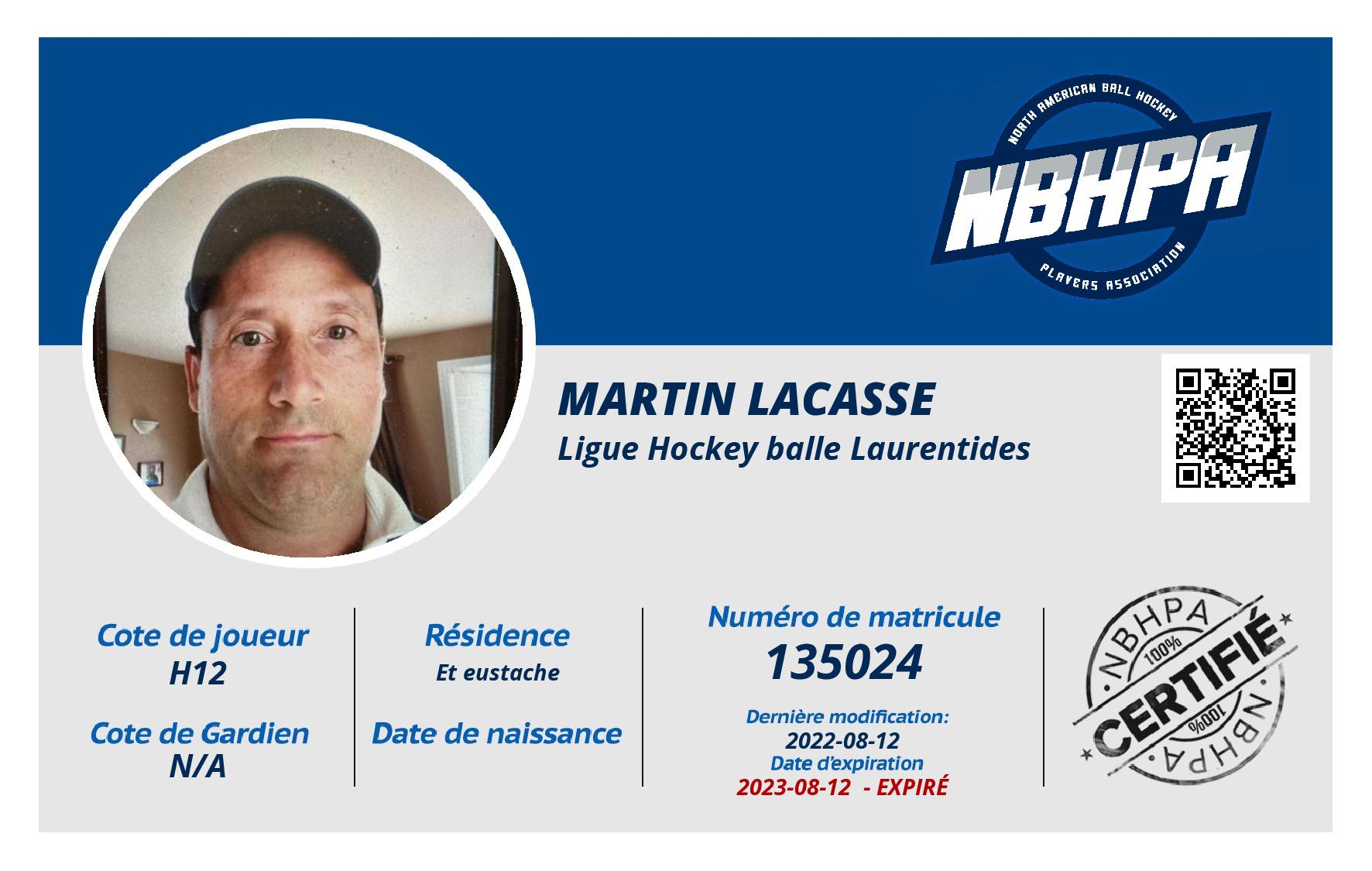 Martin Lacasse
