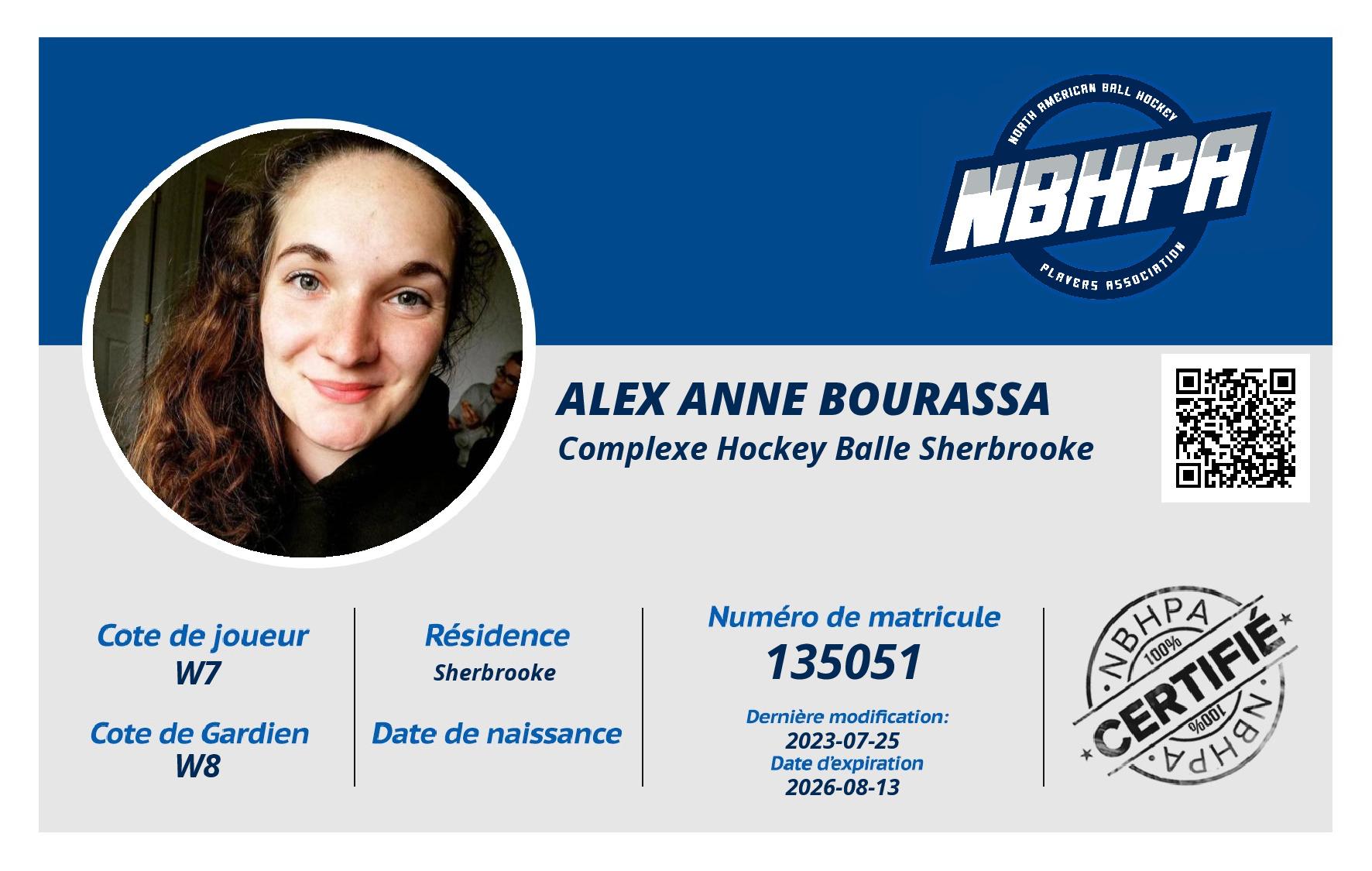 Alex Anne Bourassa