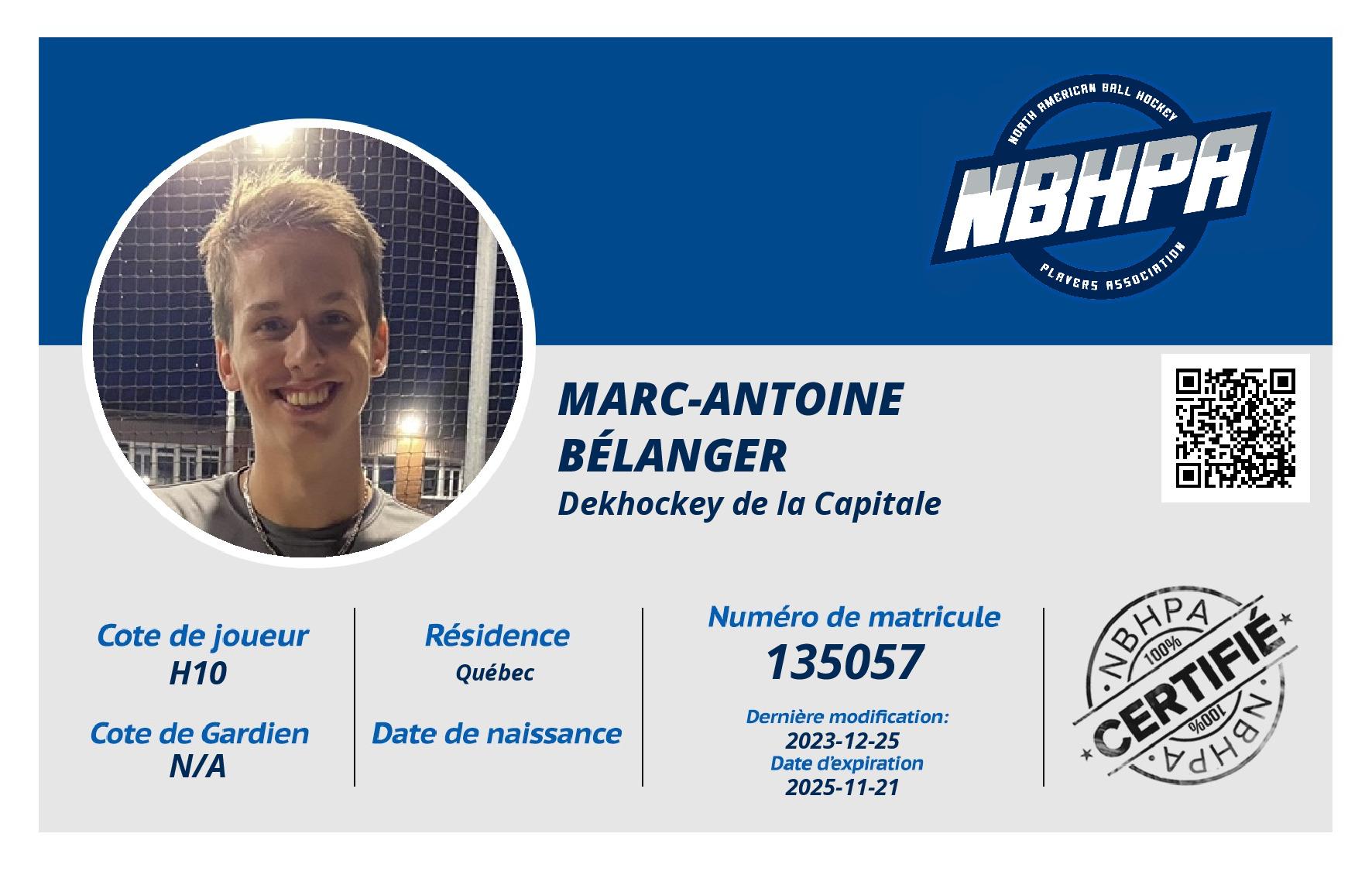 Marc-Antoine Bélanger