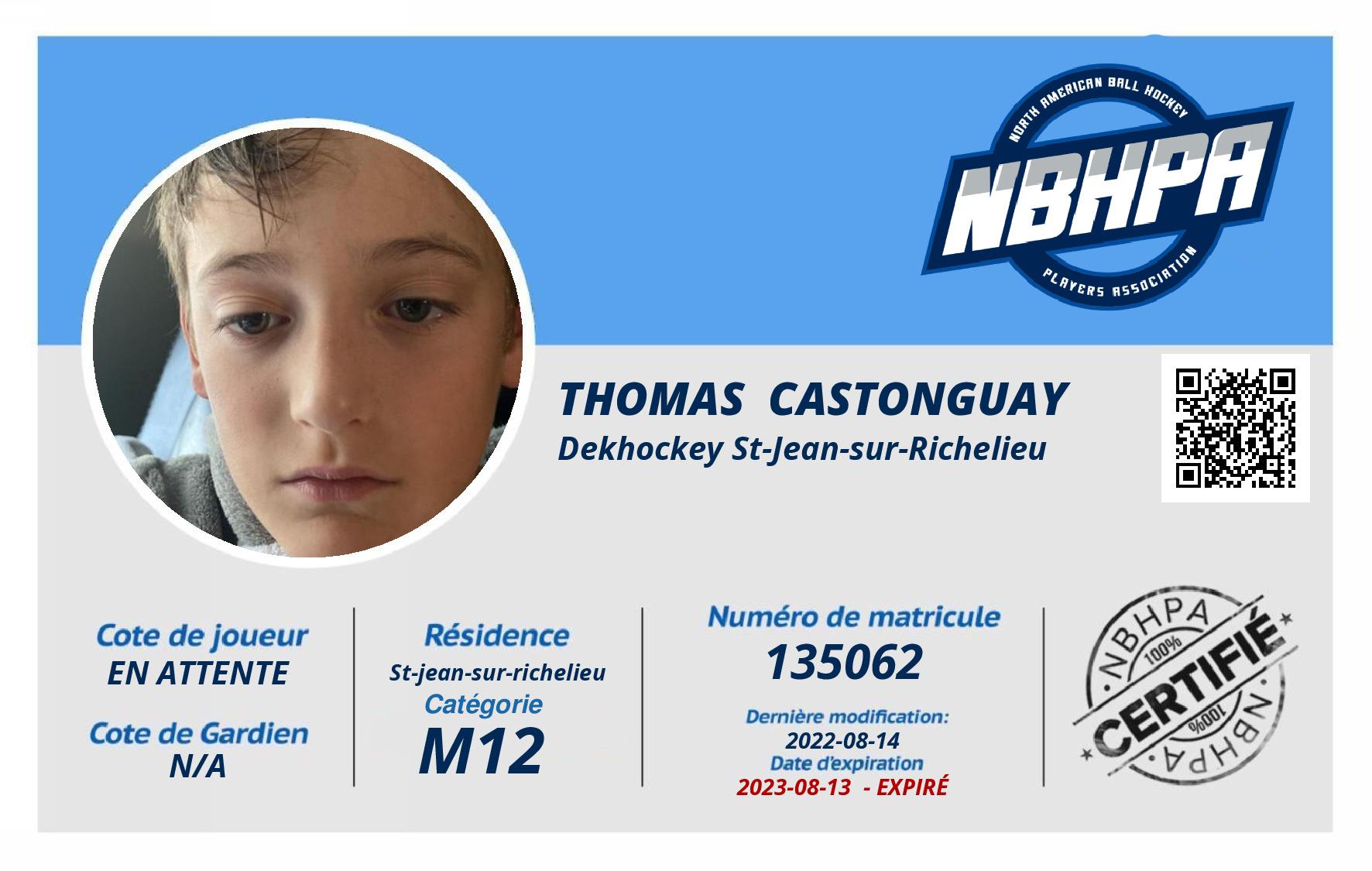 Thomas  Castonguay