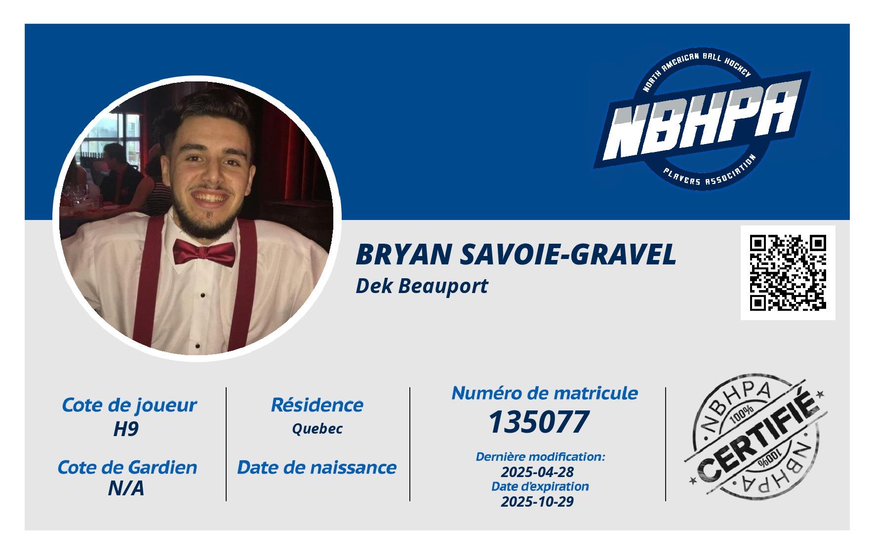 Bryan Savoie-Gravel