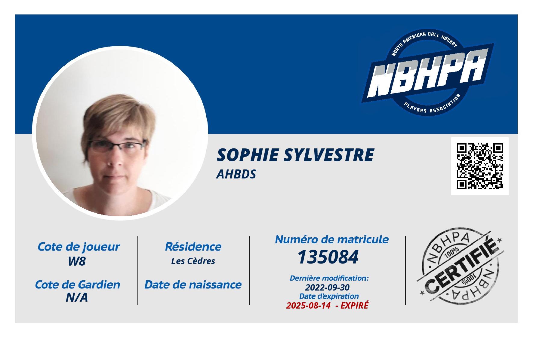 Sophie Sylvestre