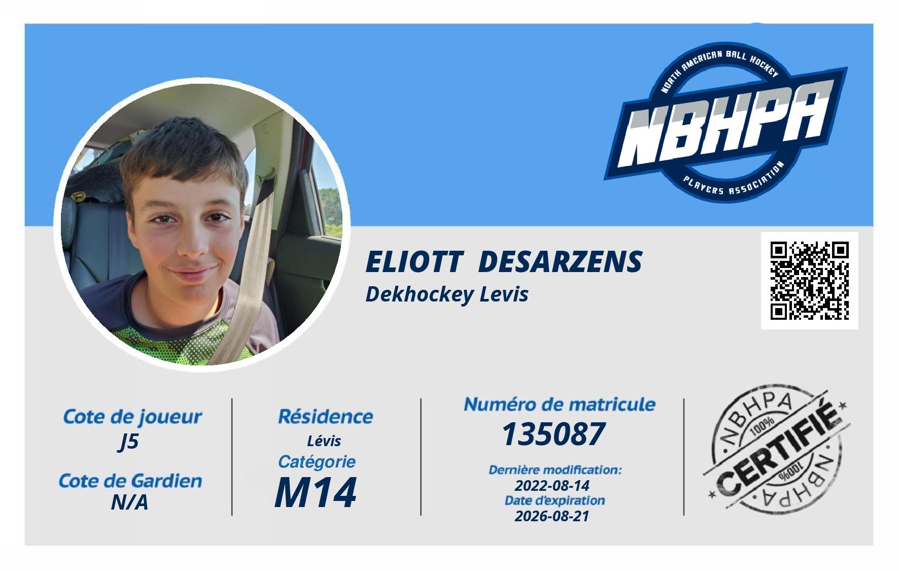 Eliott  Desarzens 