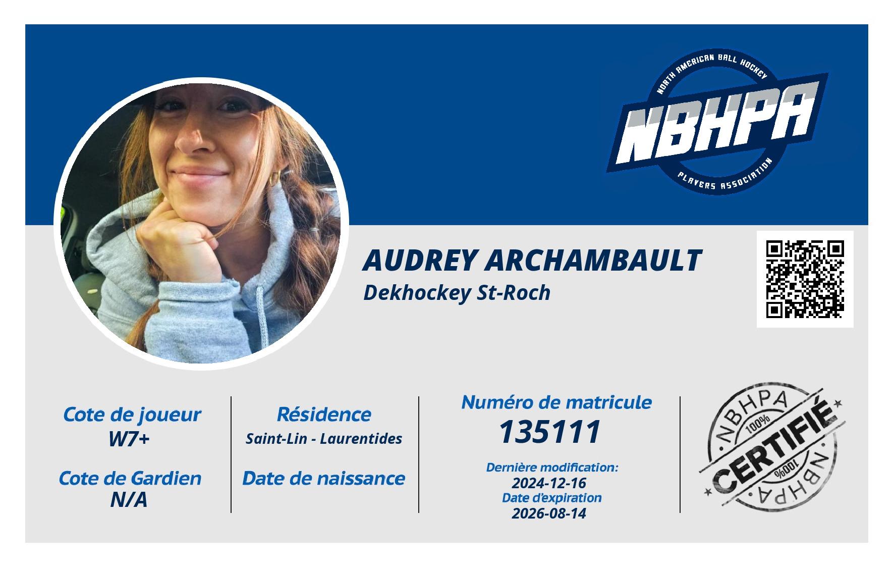 Audrey Archambault