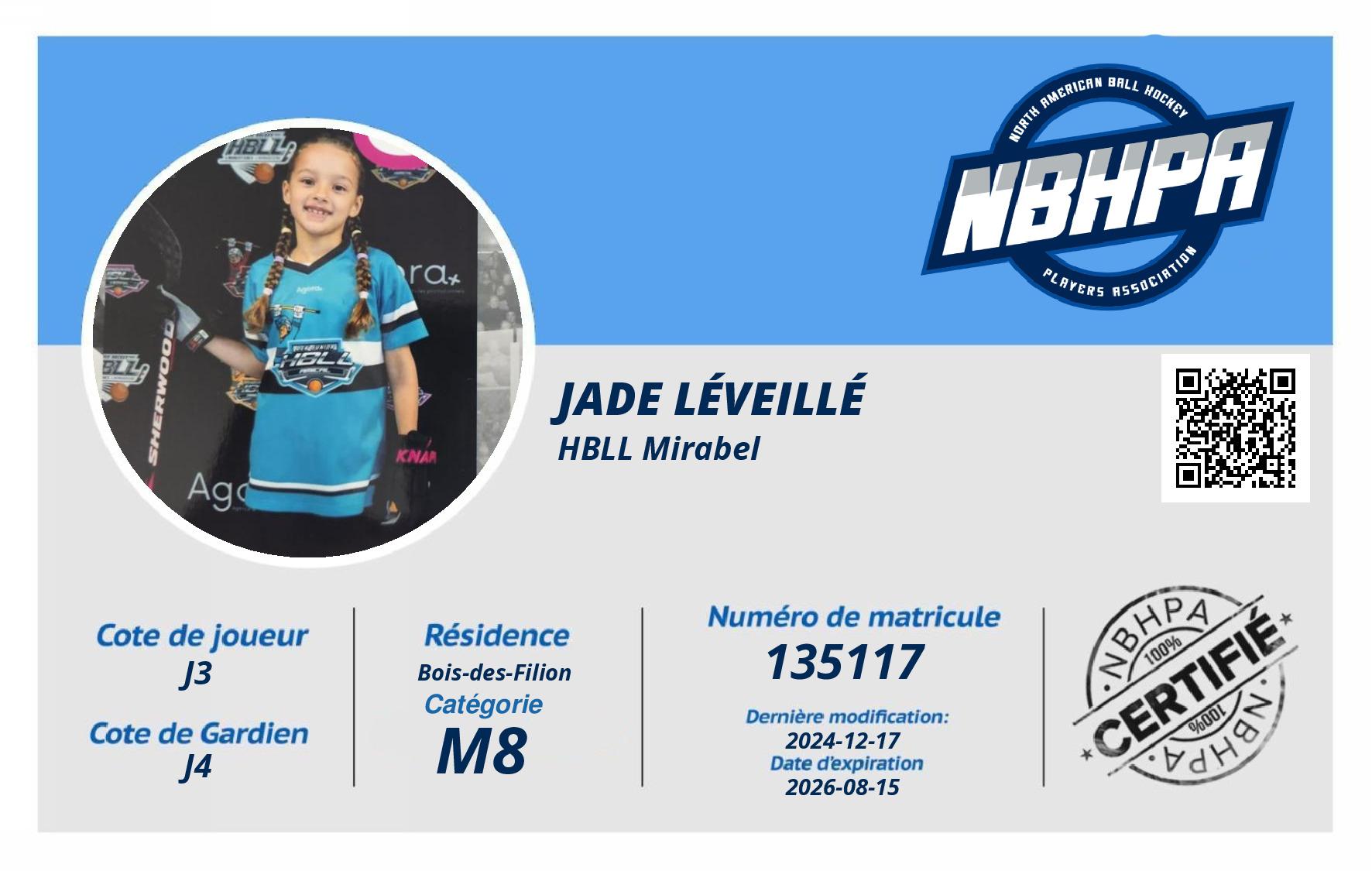 Jade Léveillé 