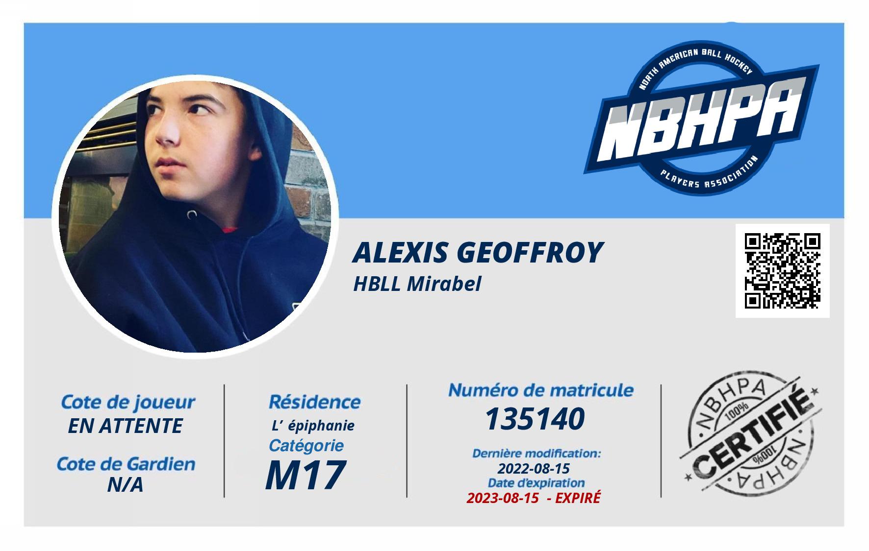 Alexis Geoffroy