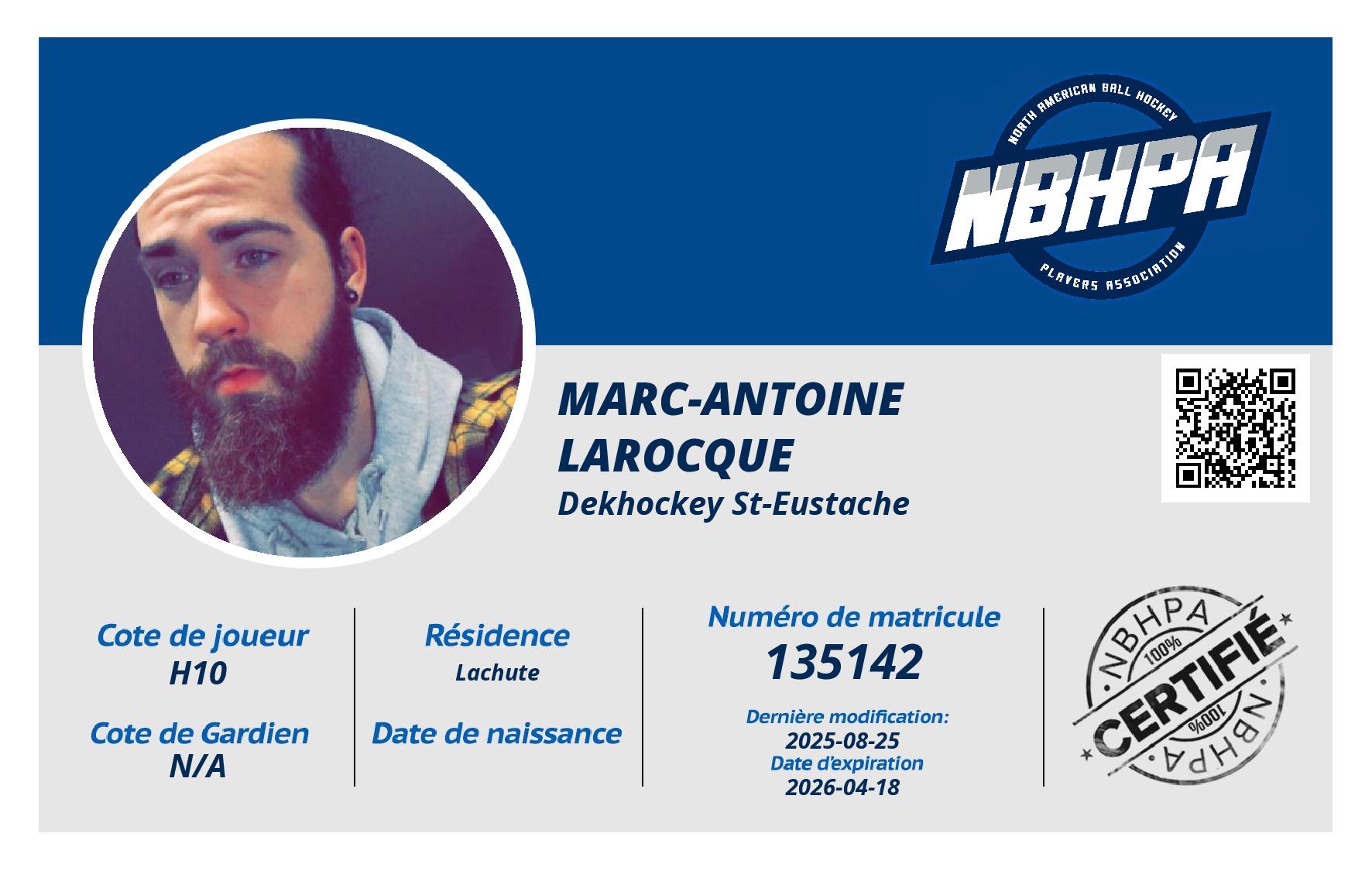 Marc-Antoine Larocque