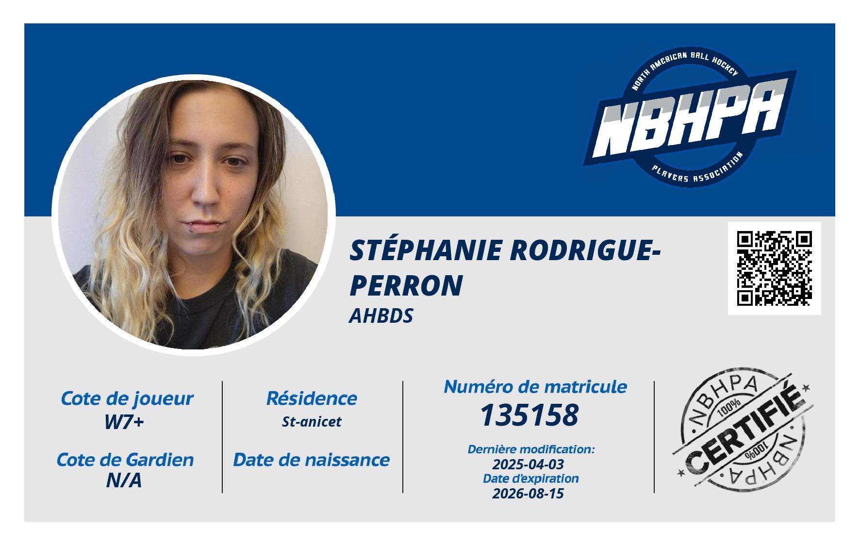 Stéphanie Rodrigue-Perron