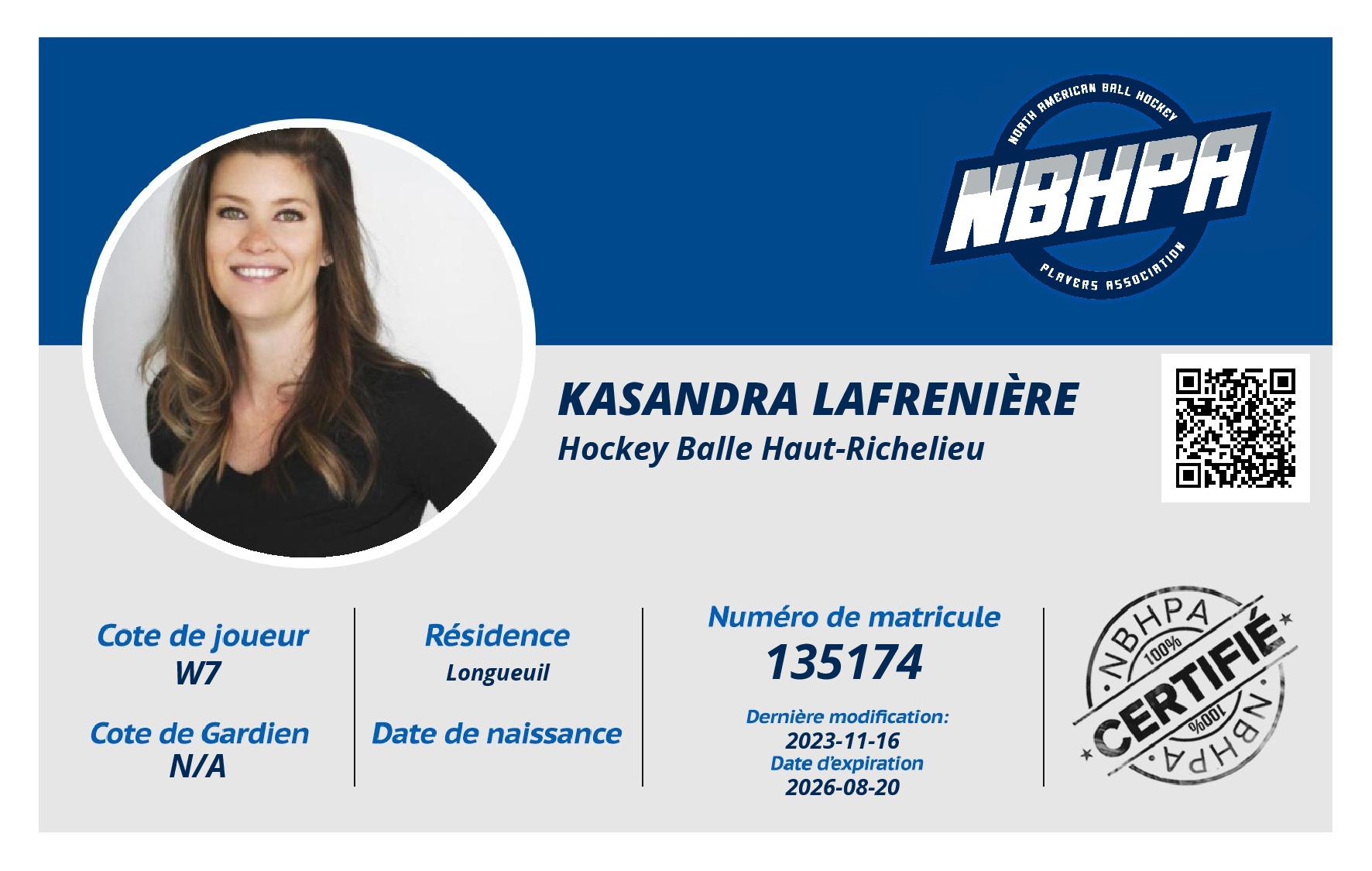Kasandra Lafrenière