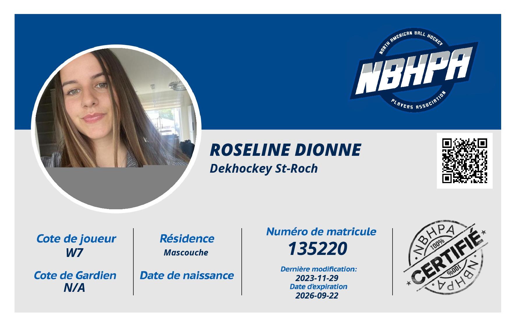 Roseline Dionne