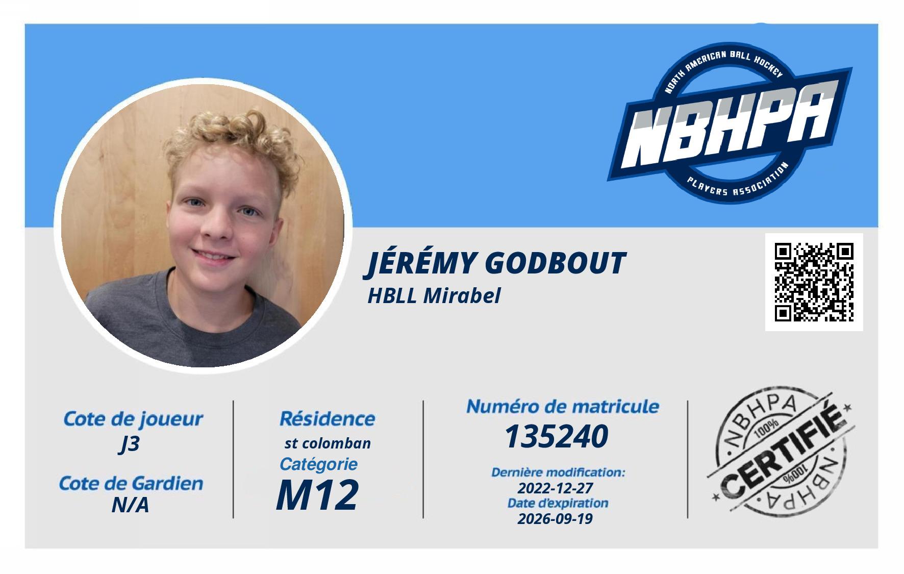 Jérémy Godbout