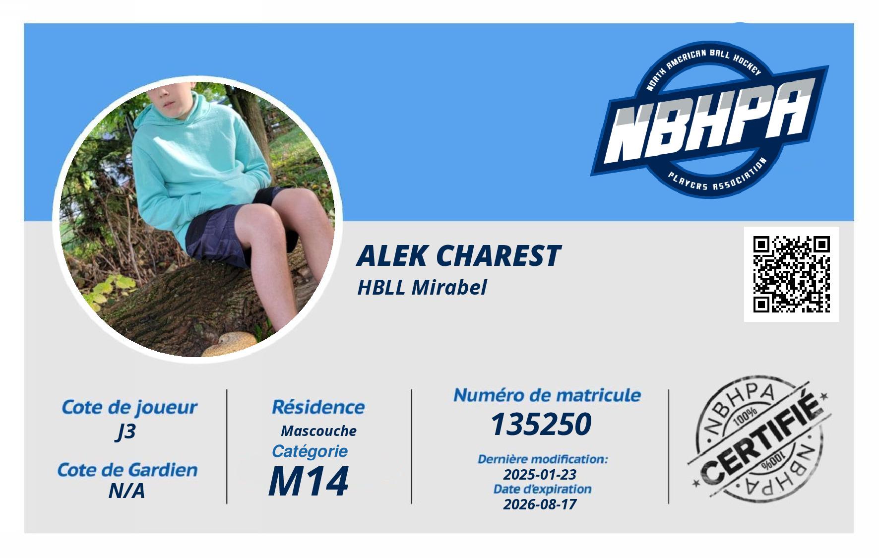 Alek Charest